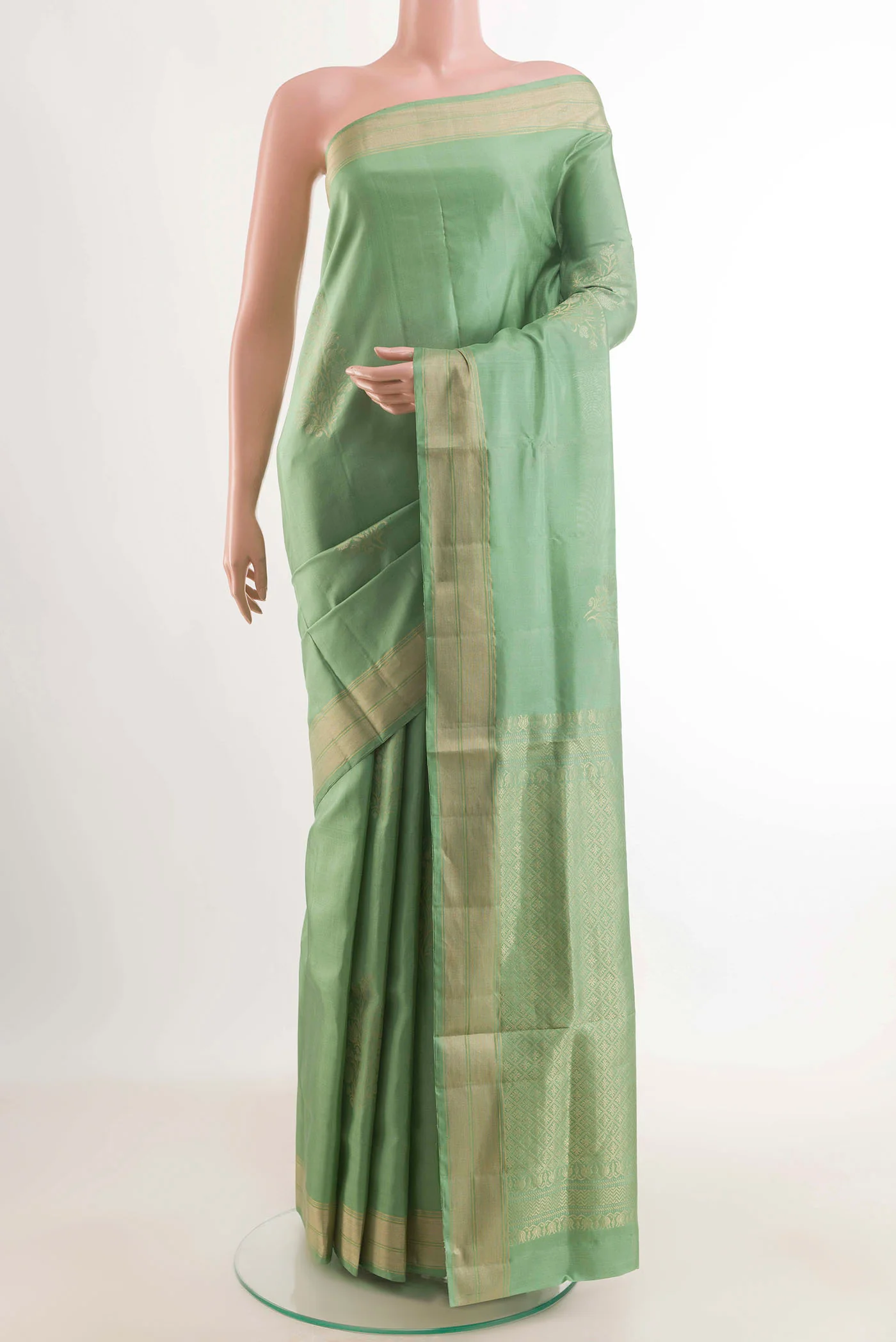 Green Soft Silk Saree