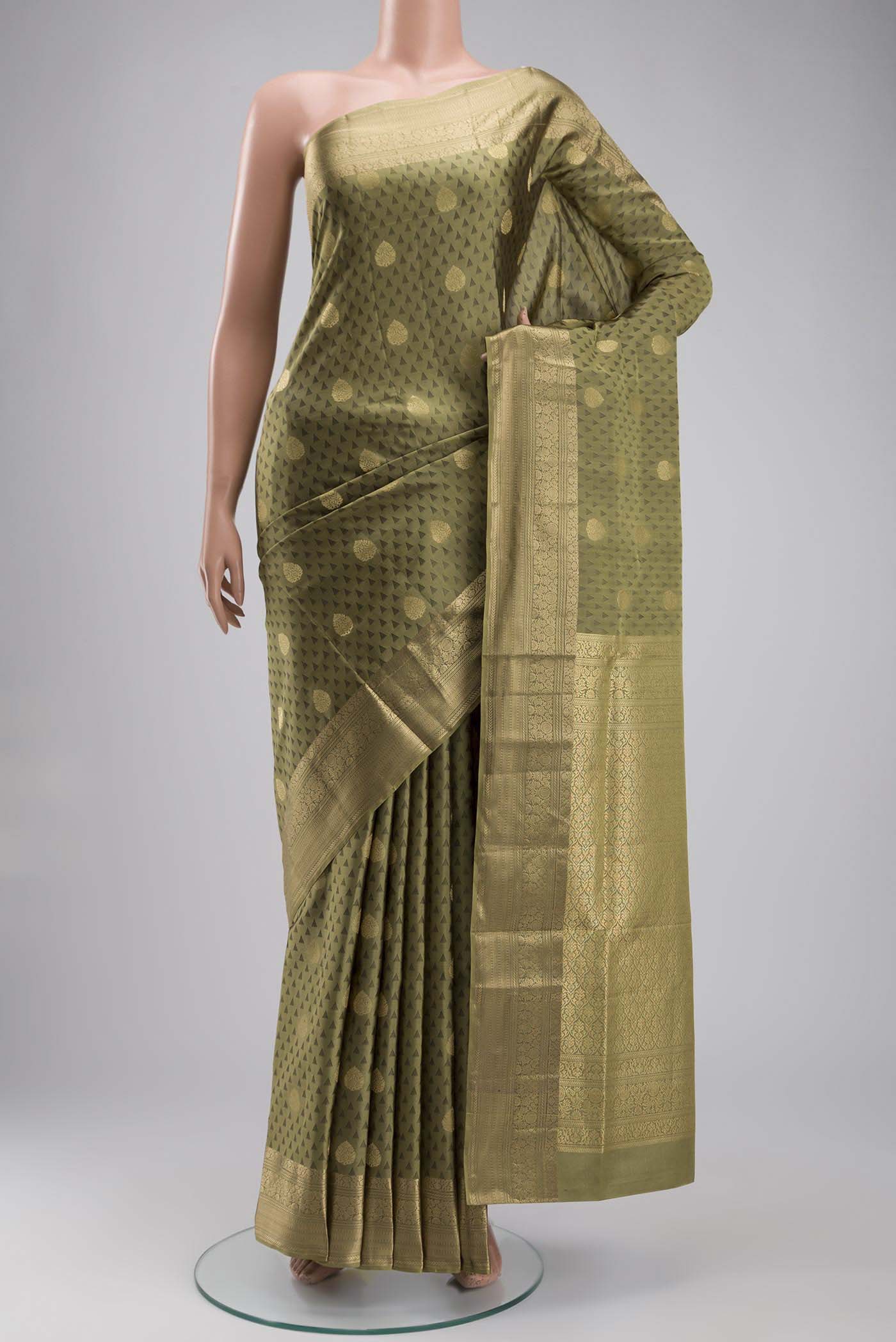 Green Soft Silk Saree