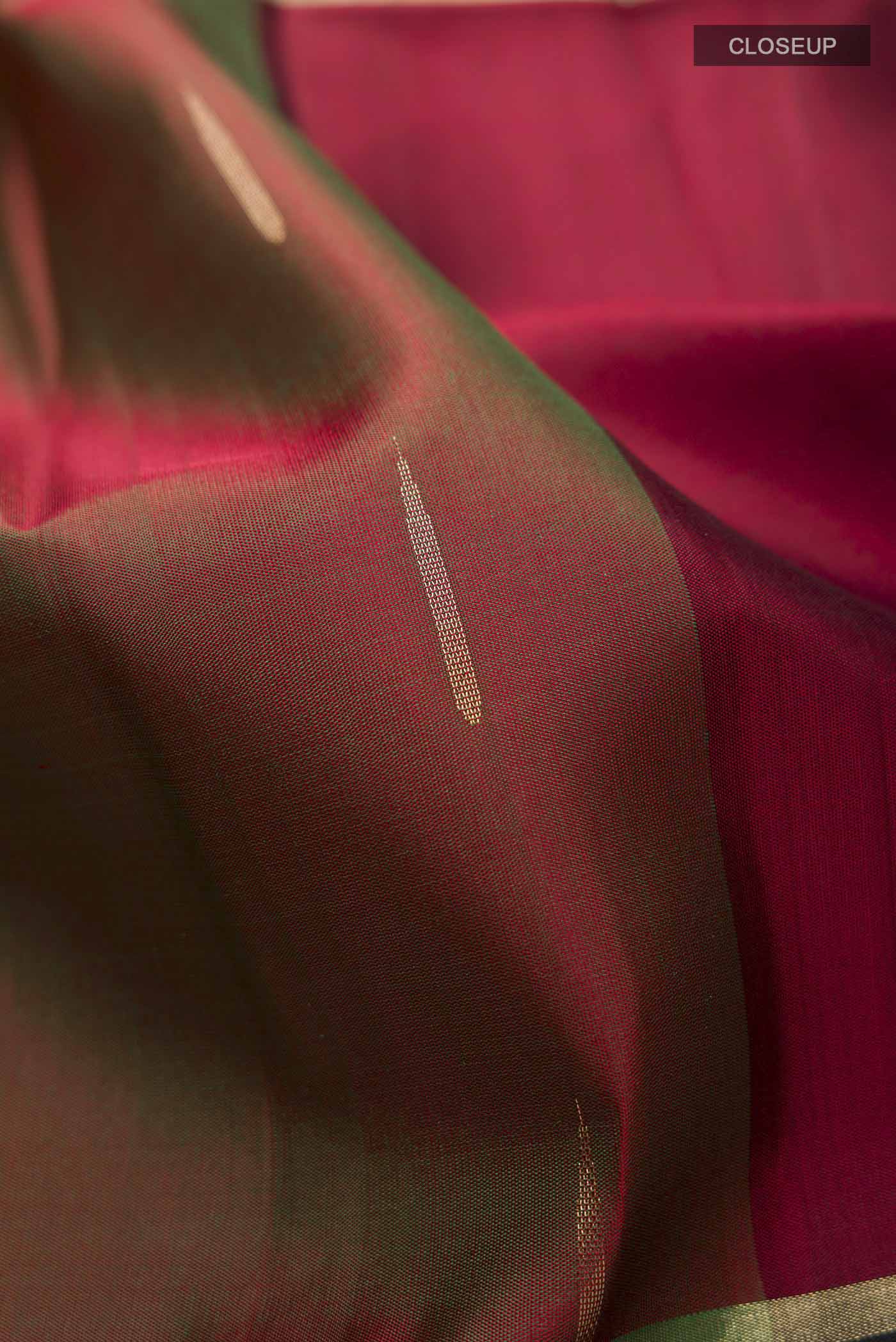 Green Soft Silk Saree - Image 2