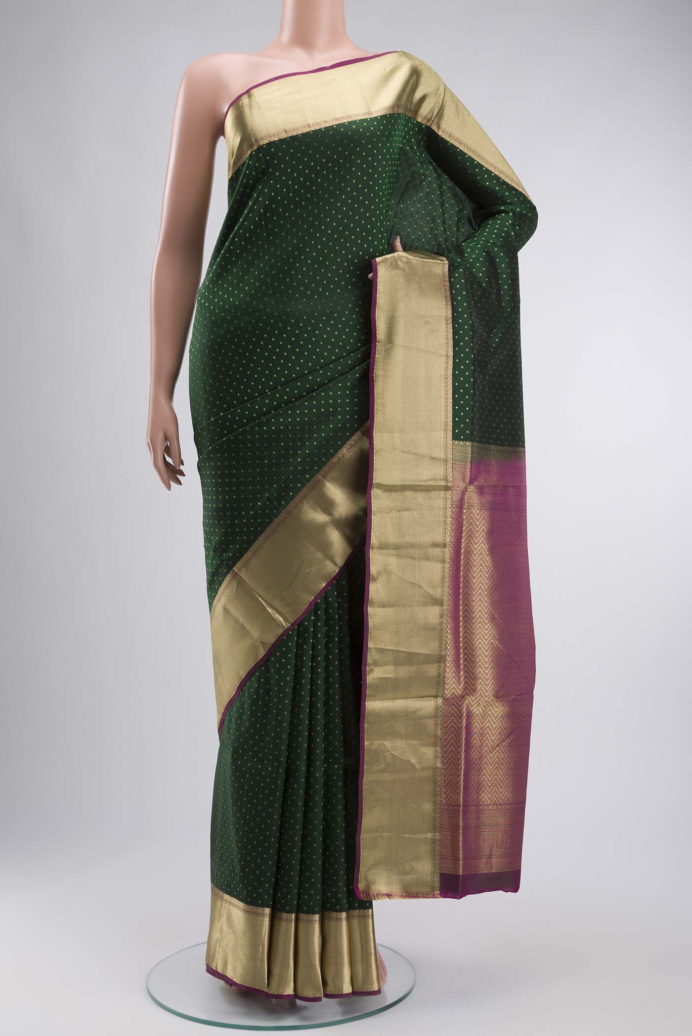 Green Soft Silk Saree