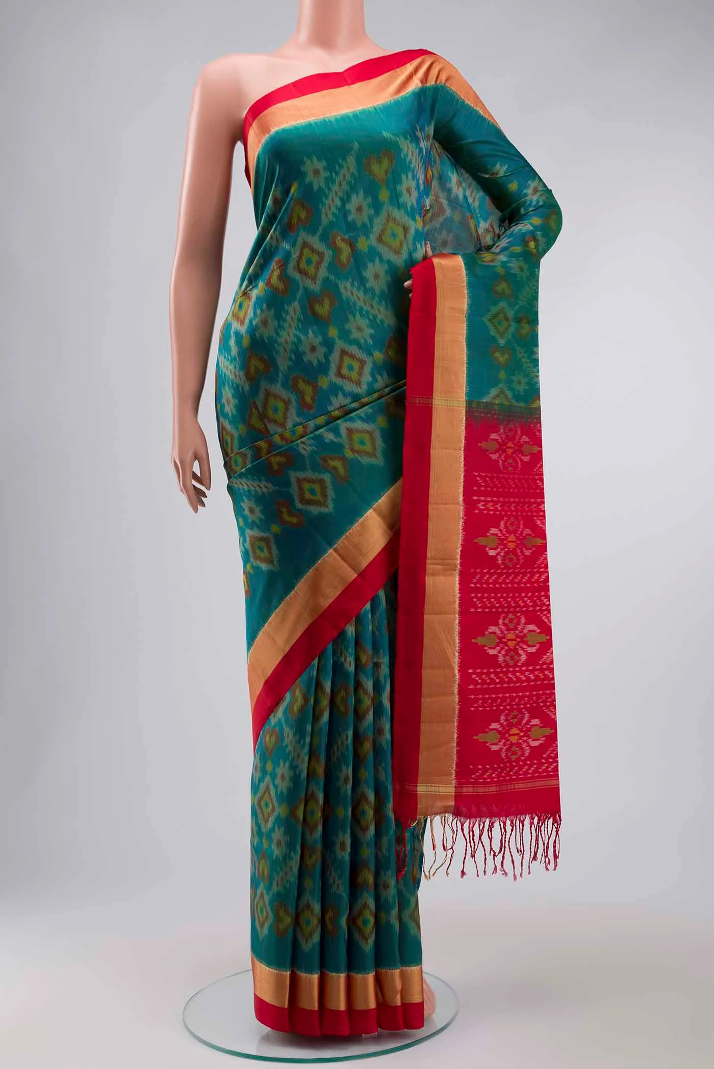 Green Soft Silk Saree