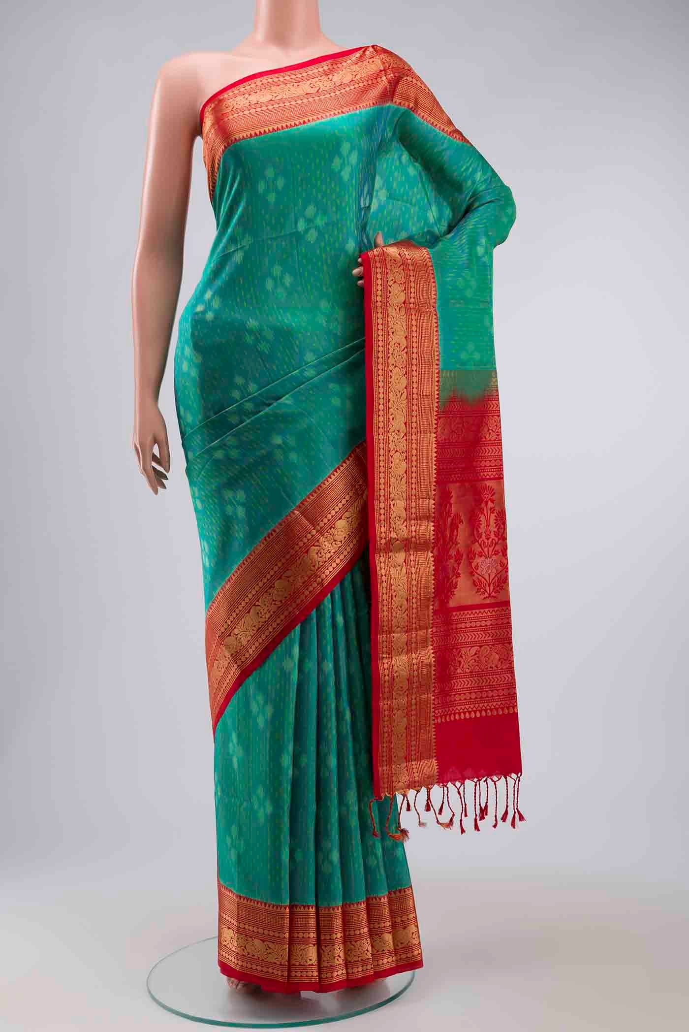 Green Soft Silk Saree
