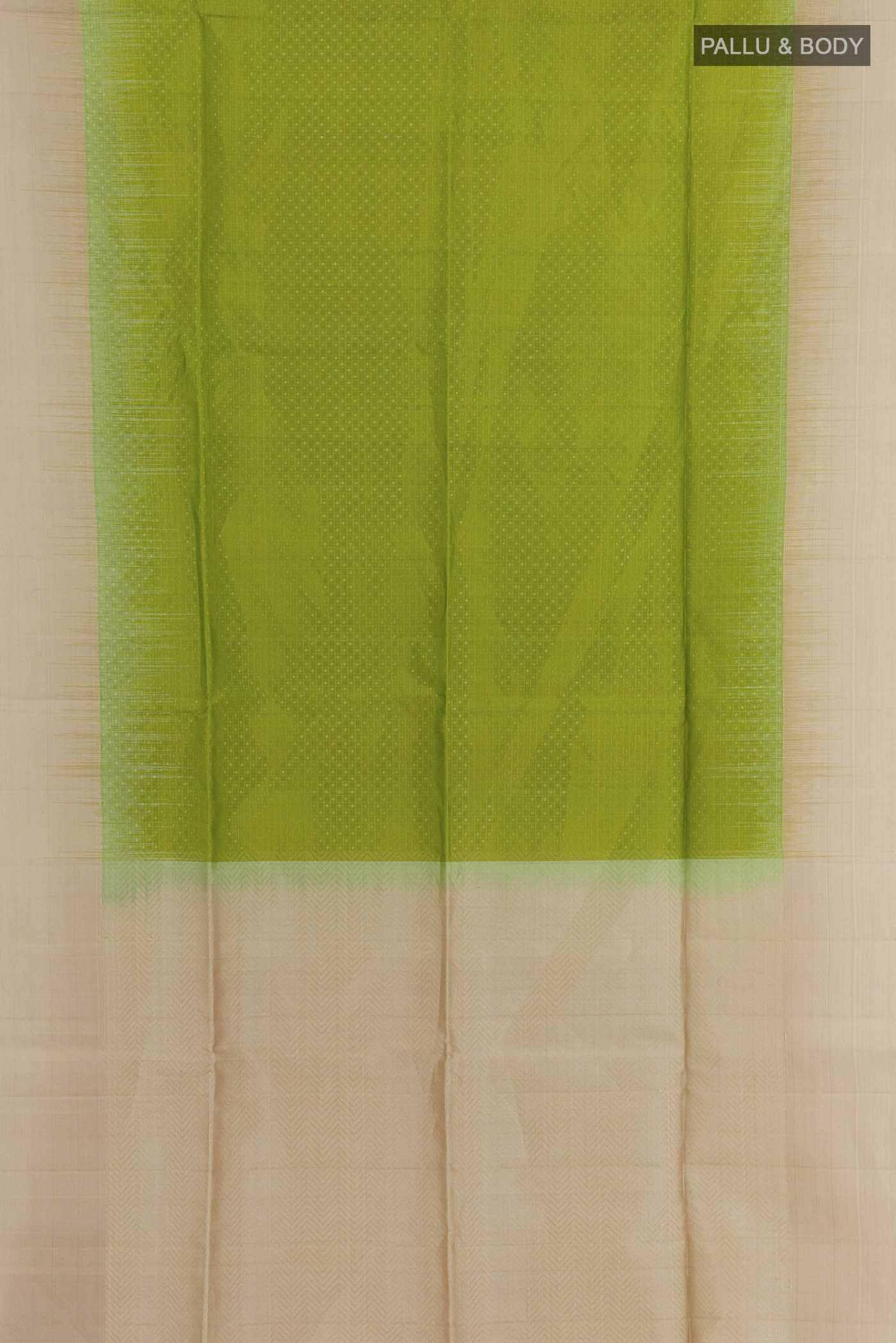 Green Soft Silk Saree - Image 3