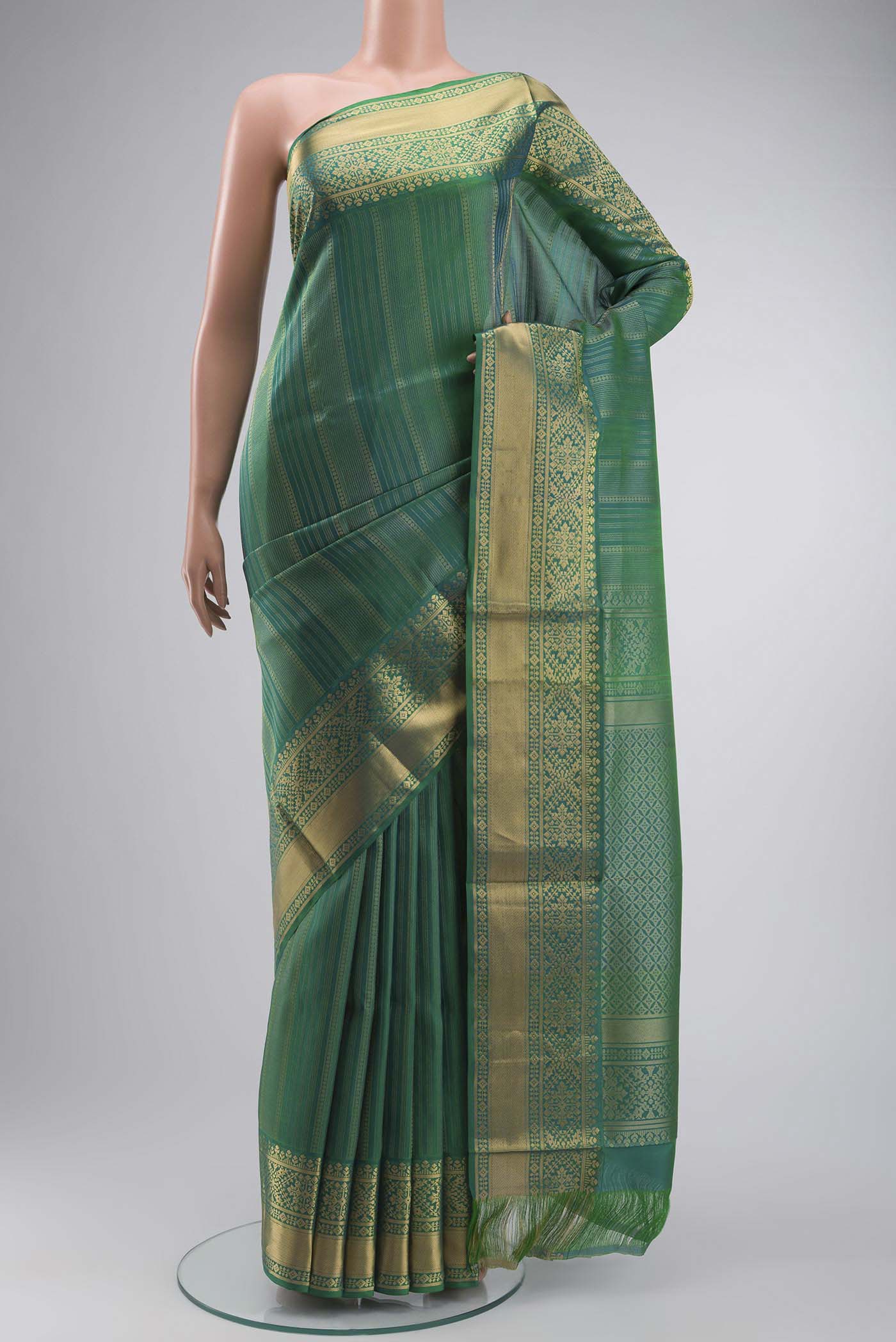 Green Soft Silk Saree