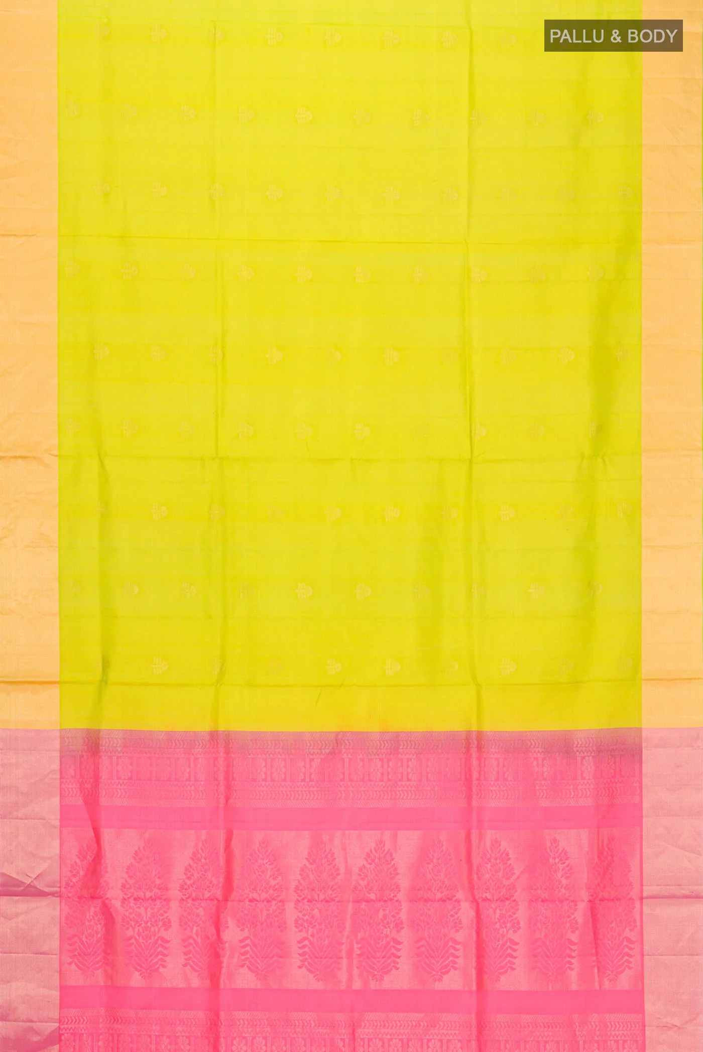Green Soft Silk Saree - Image 5