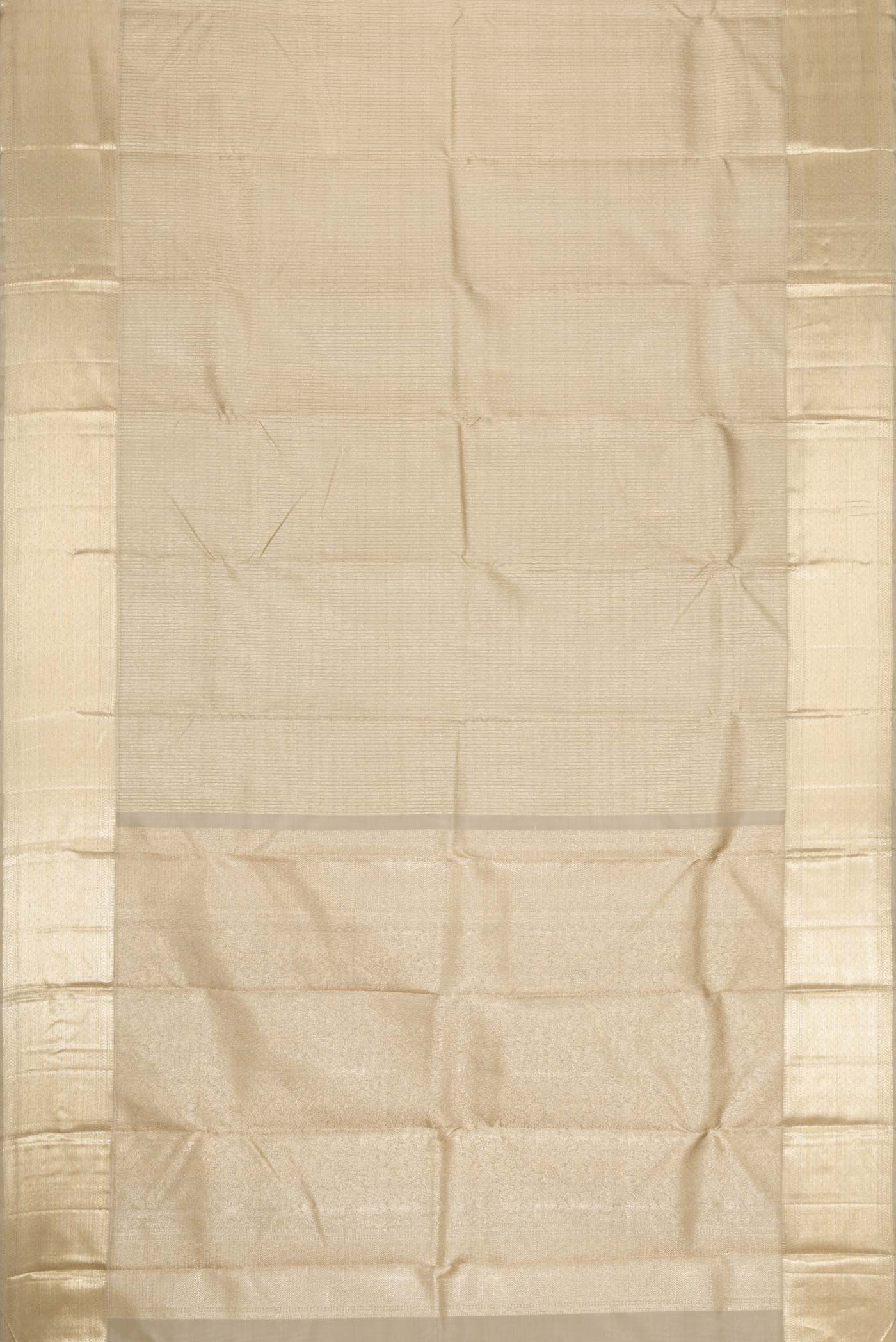 Grey Dual Tone Kanchipuram Silk Saree - Image 6
