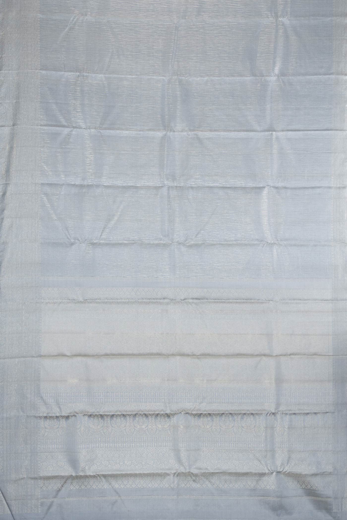 Grey Kanjivaram Silk Saree - Image 6
