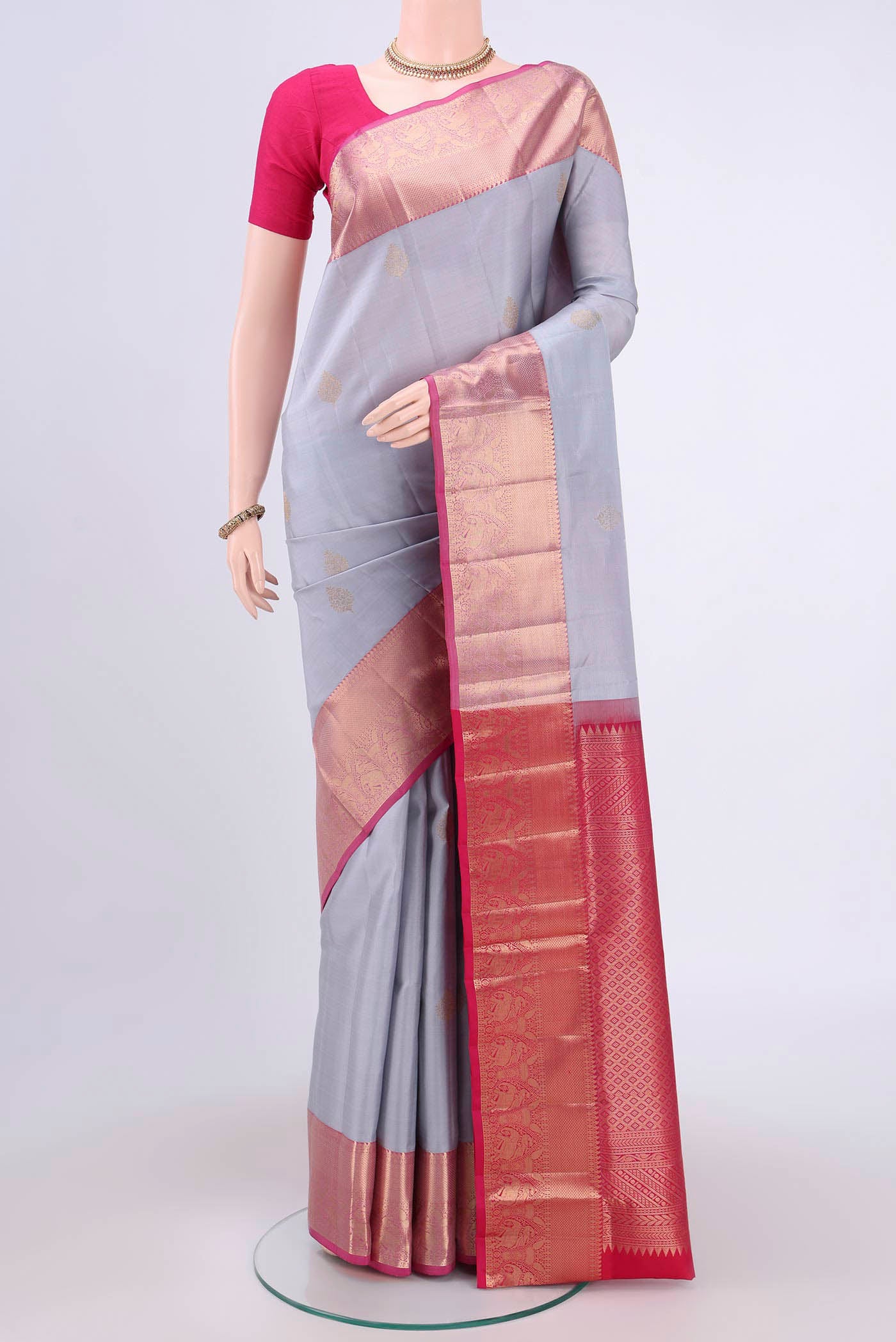 Lilac Soft Silk Saree