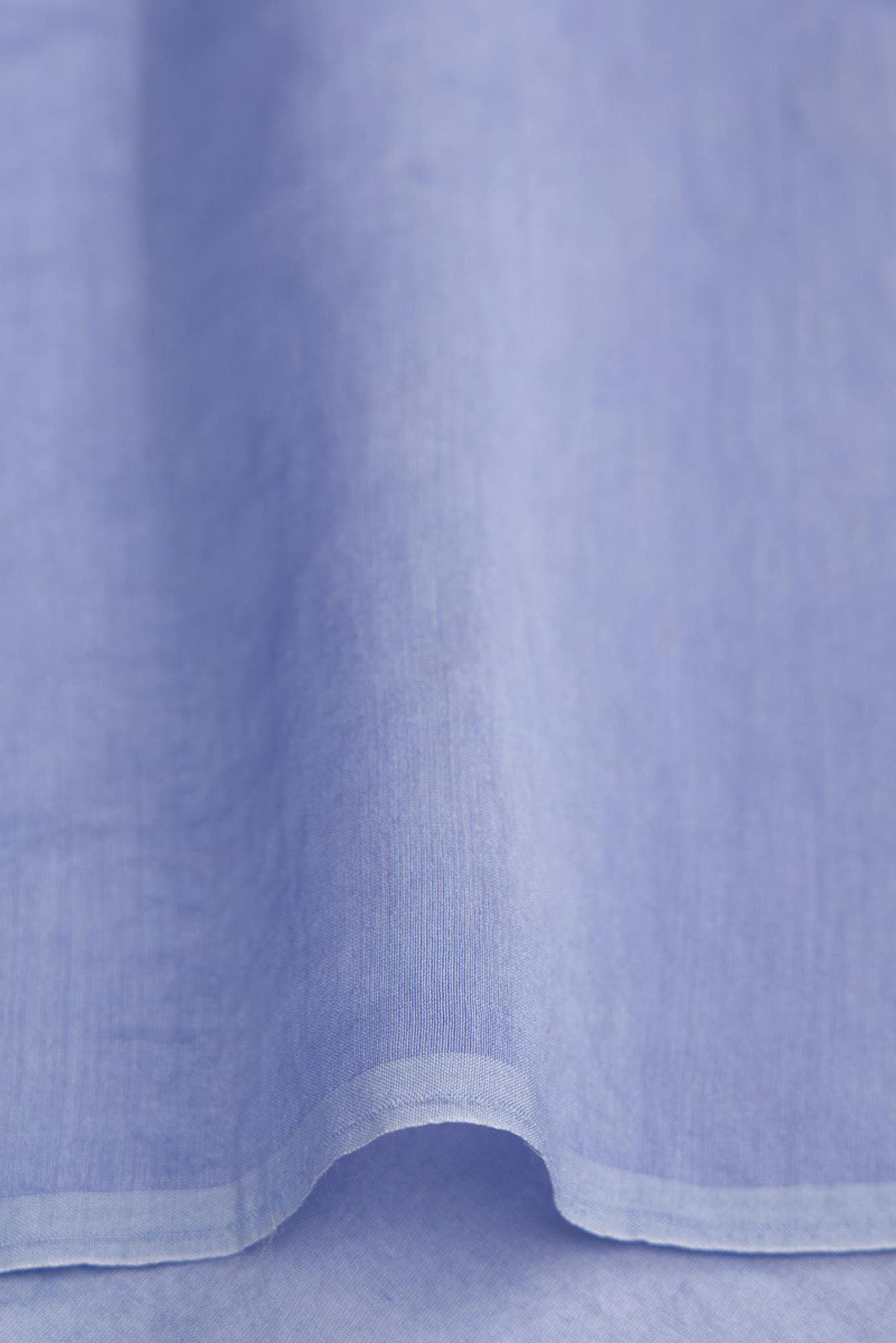 Iris Waltz-Blue Pure Organza Silk Saree - Image 3