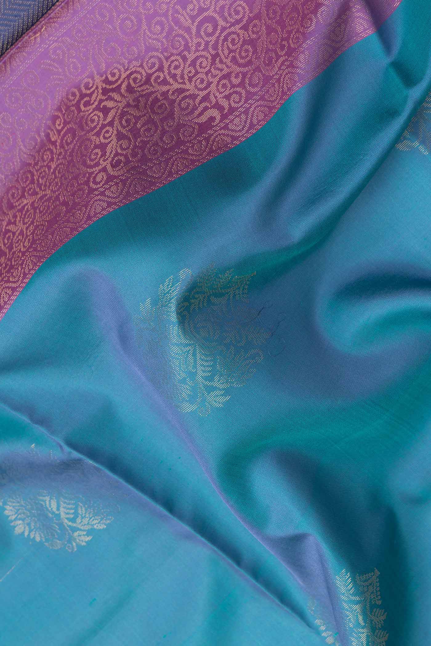 Multi Color Soft Silk Saree - Image 2
