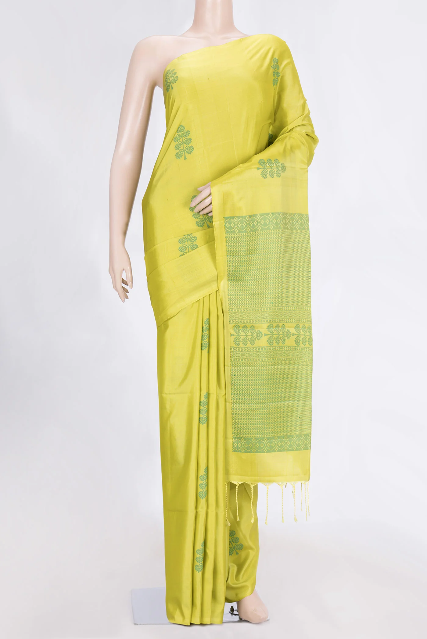 Green Soft Silk Saree