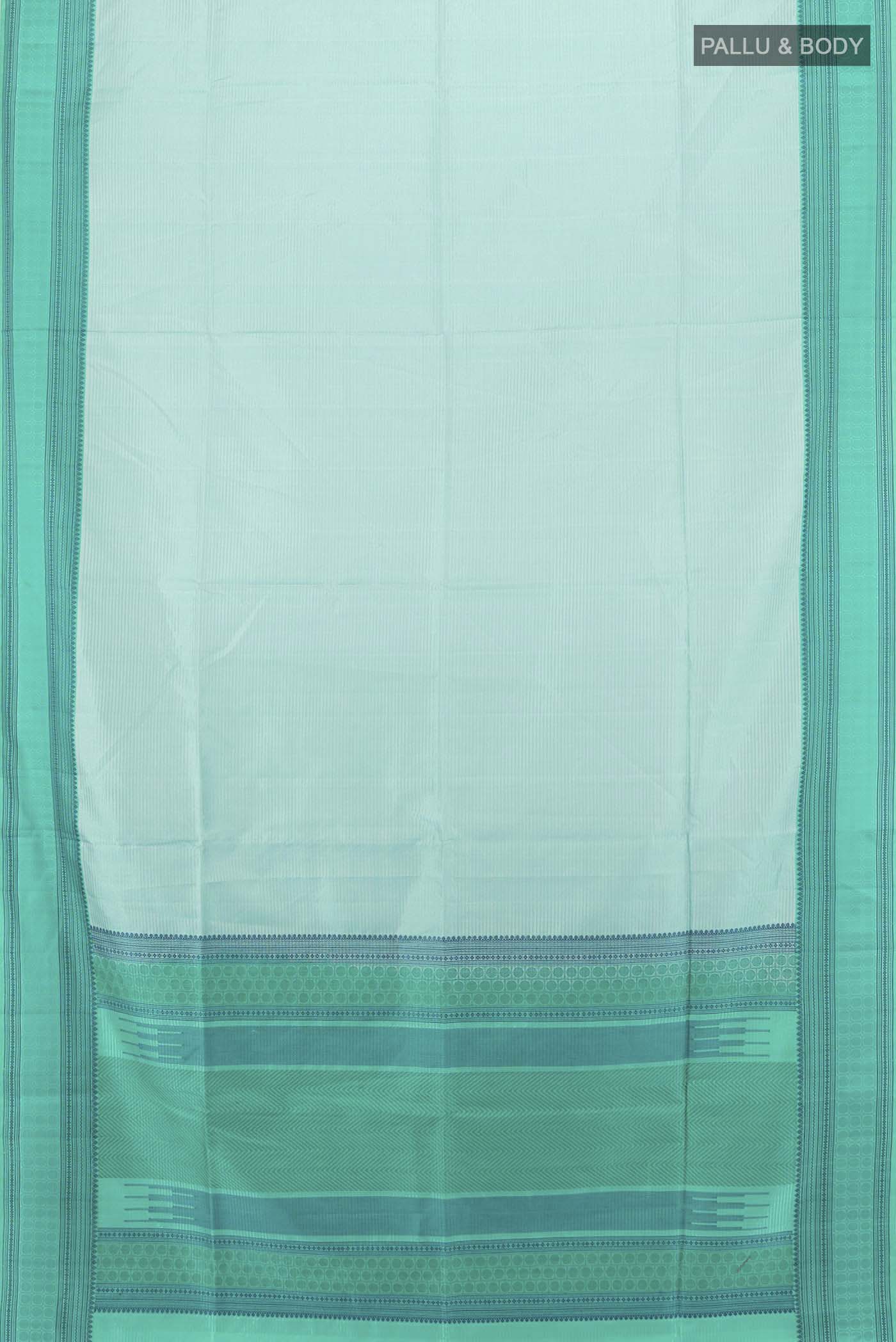Light Blue Soft Silk Saree - Image 5