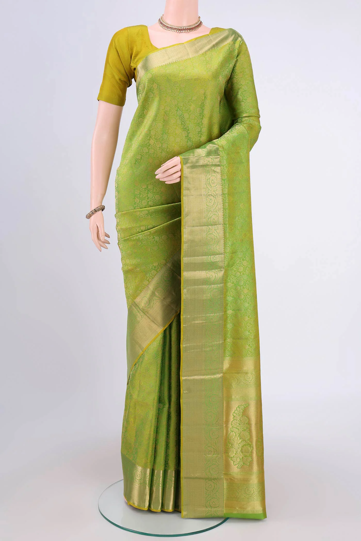 Green Soft Silk Saree