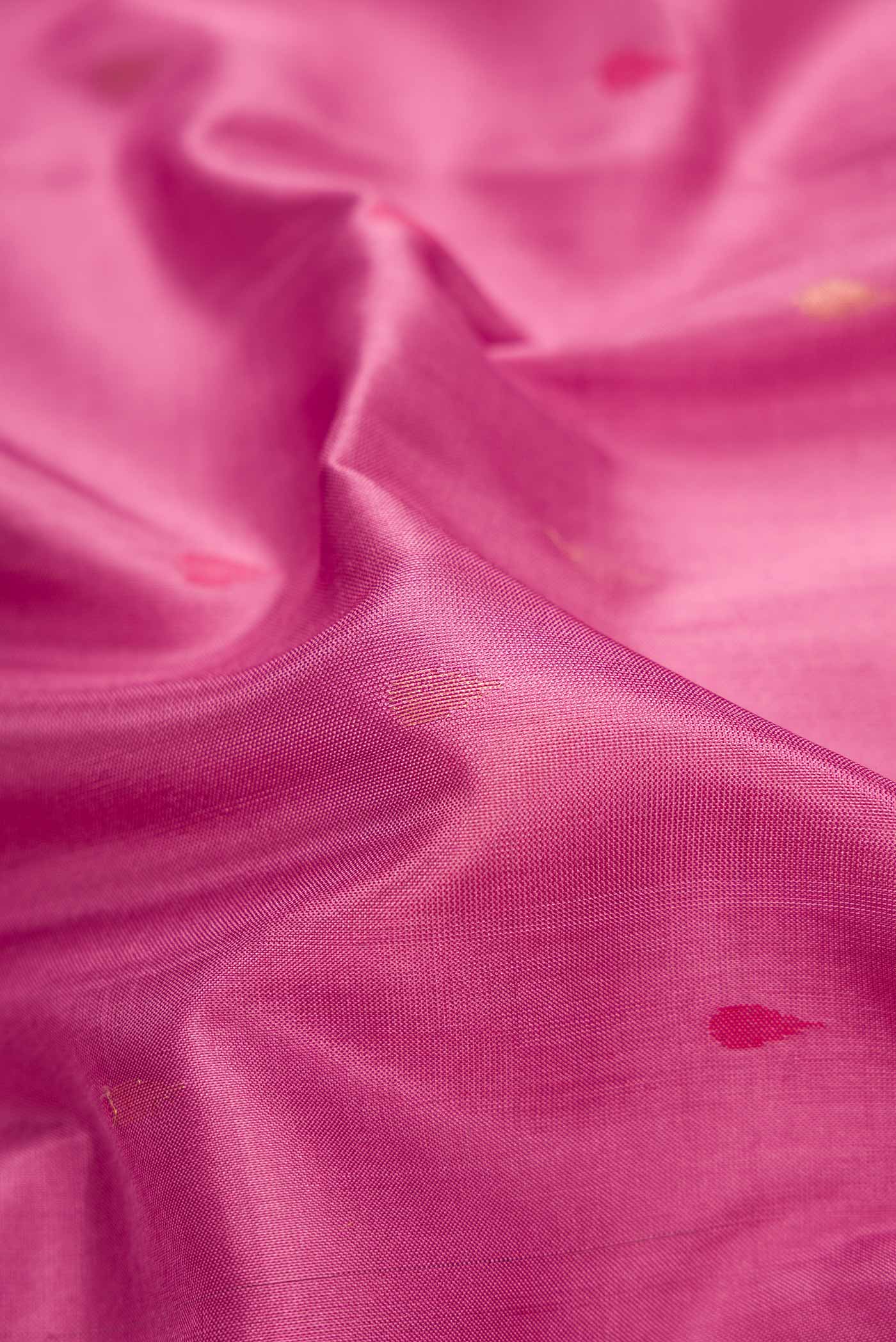 Pink Uppada Silk Saree - Image 3