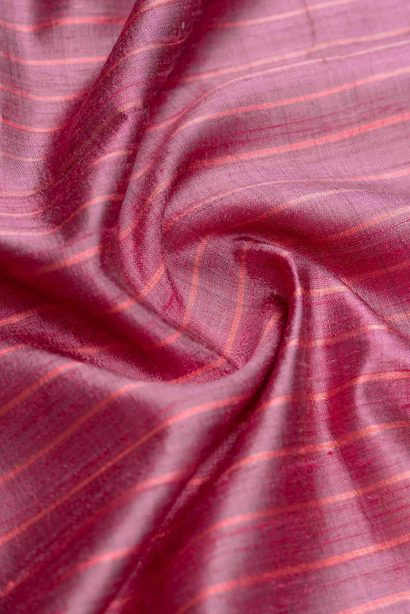 Avni-Magenta Bhagalpuri Tussar Silk Saree - Image 3