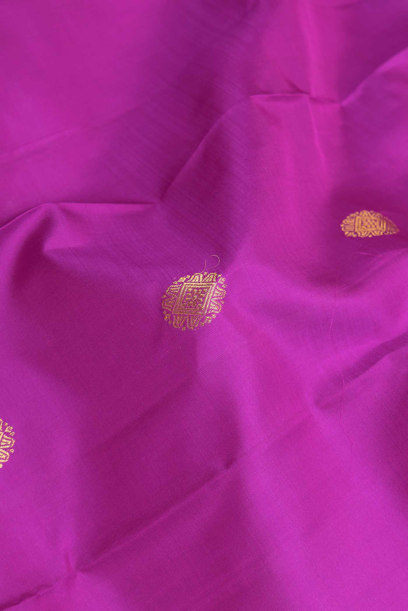 Purple Kanjivaram Silk Saree - Image 2