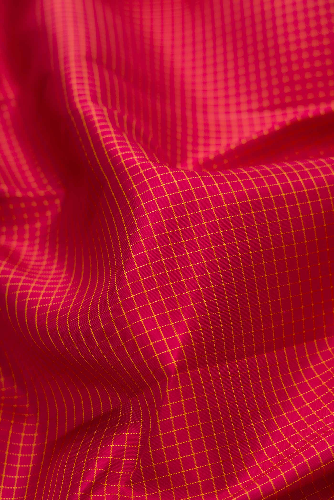 Maroon Dual Tone Kanchipuram Silk Saree - Image 2