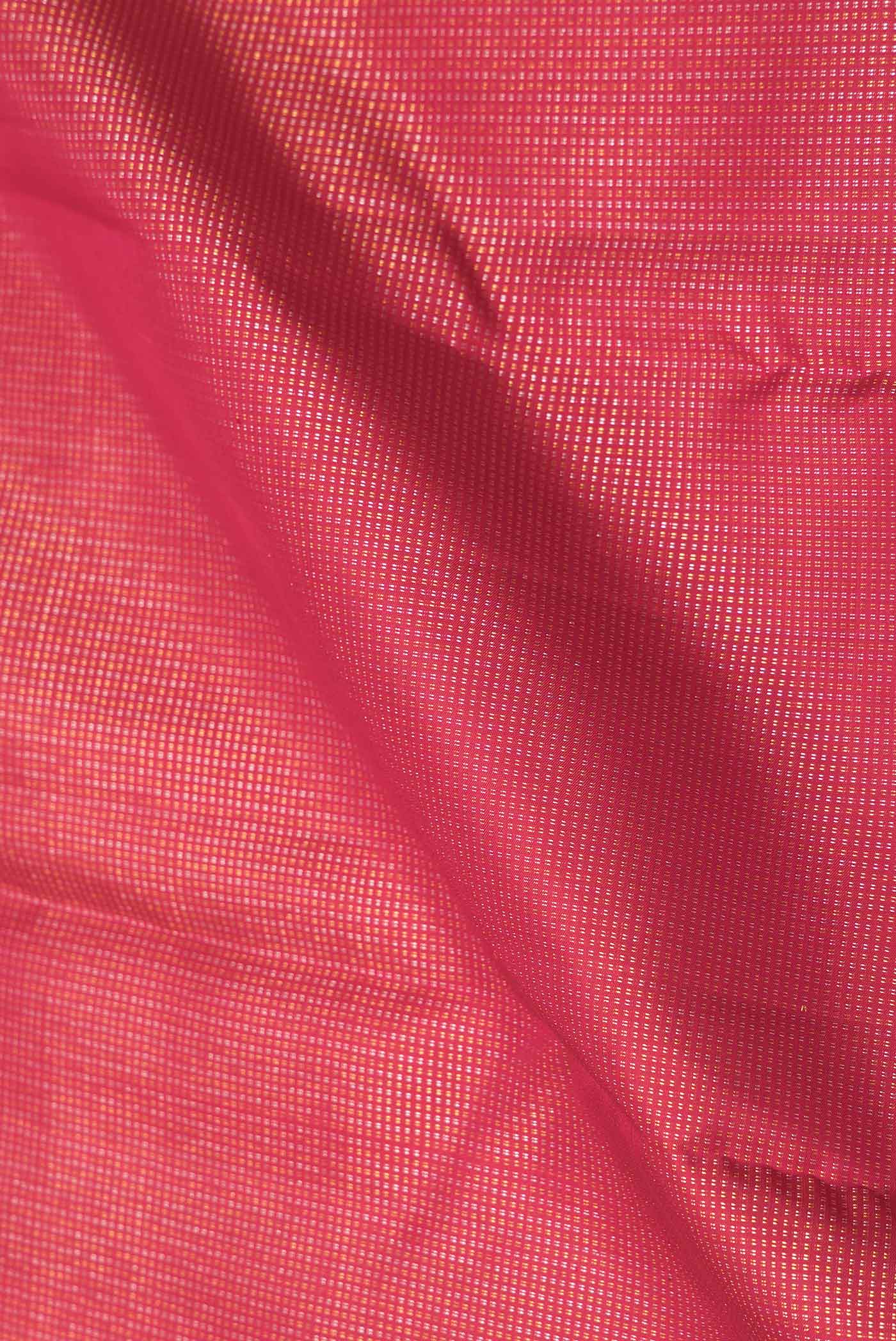 Maroon Dual Tone Kanchipuram Silk Saree - Image 2