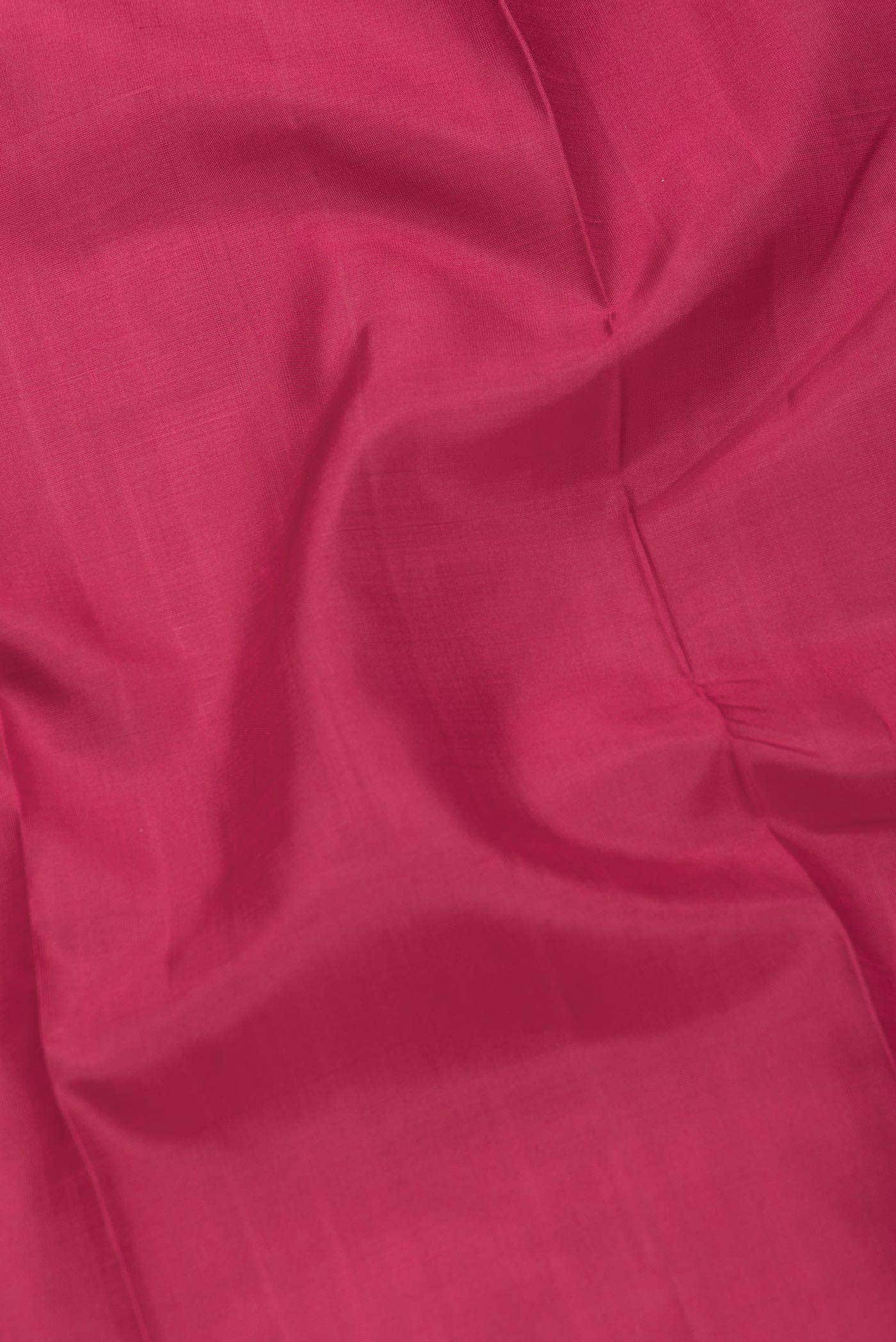 Maroon Dual Tone Kanchipuram Silk Saree - Image 3