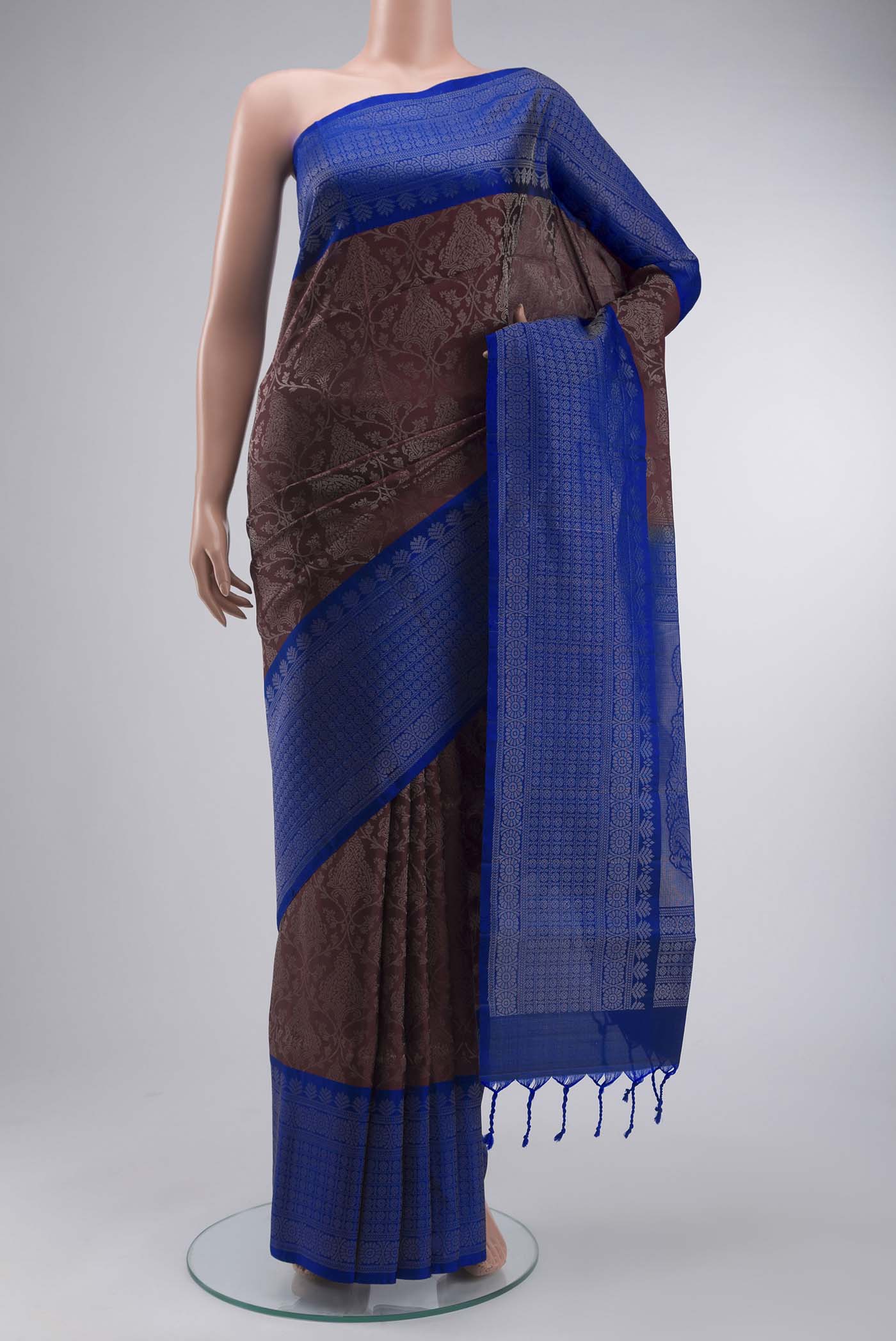 Maroon Soft Silk Saree