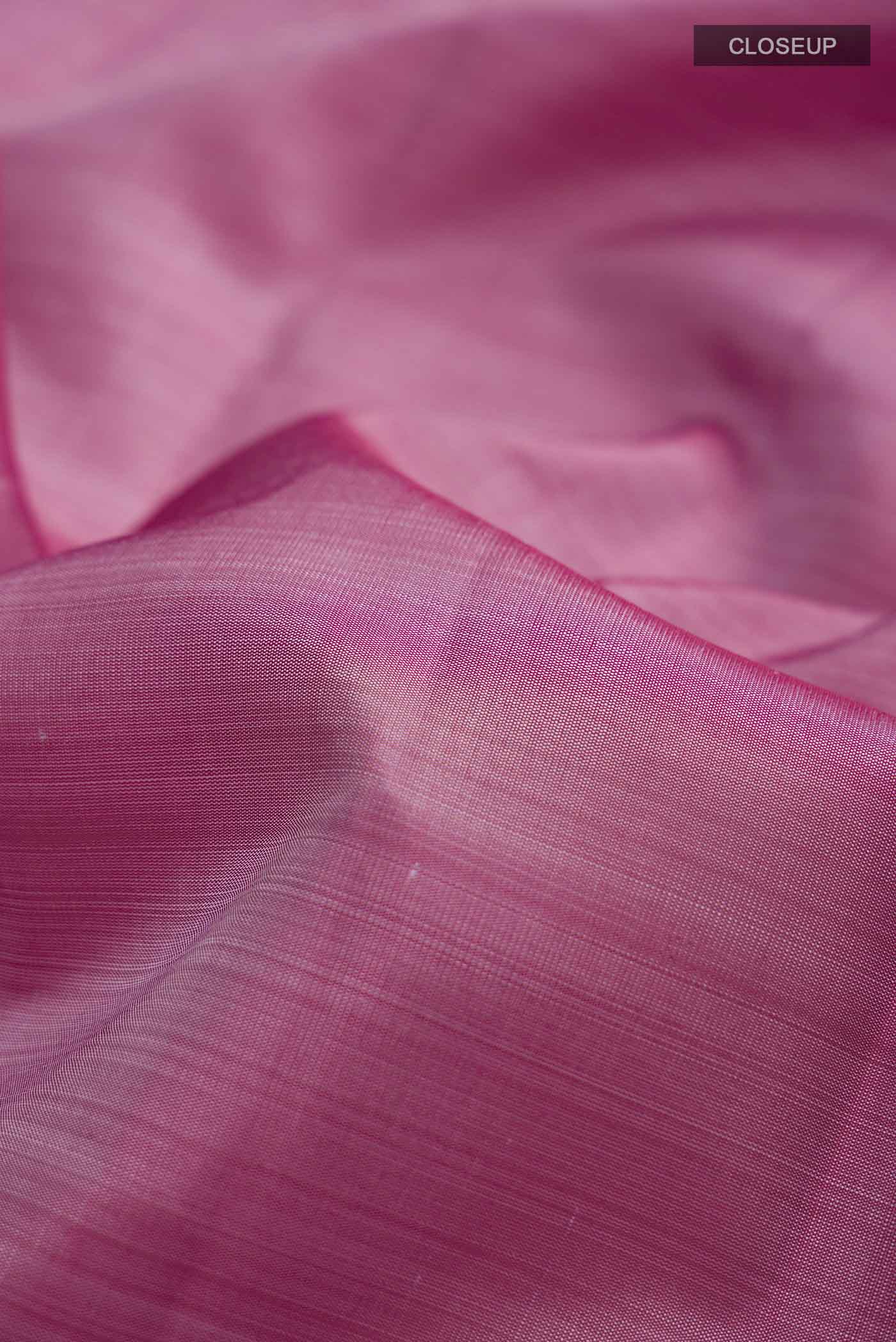 Mauve Kanchipuram Silk Saree - Image 2