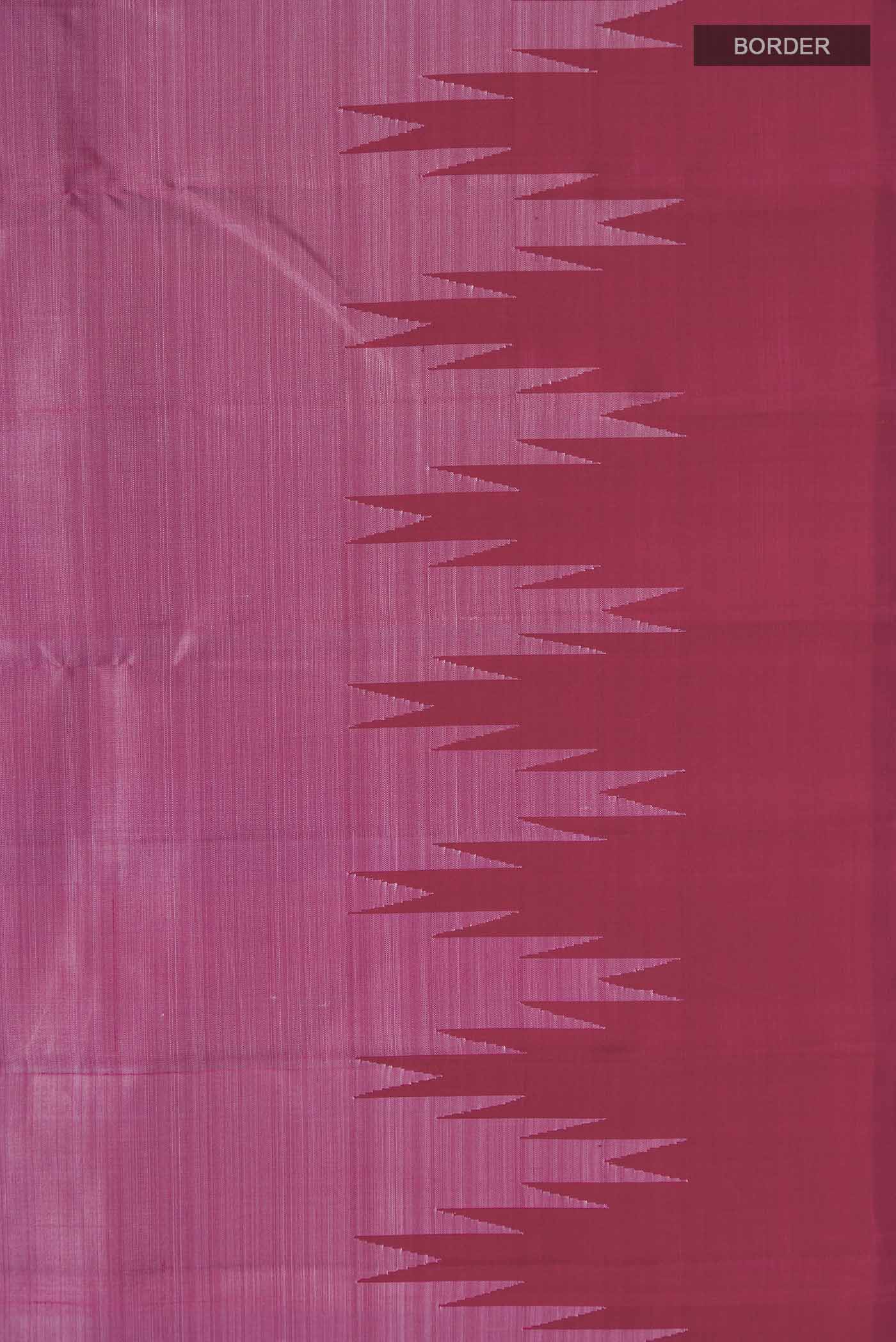 Mauve Kanchipuram Silk Saree - Image 3