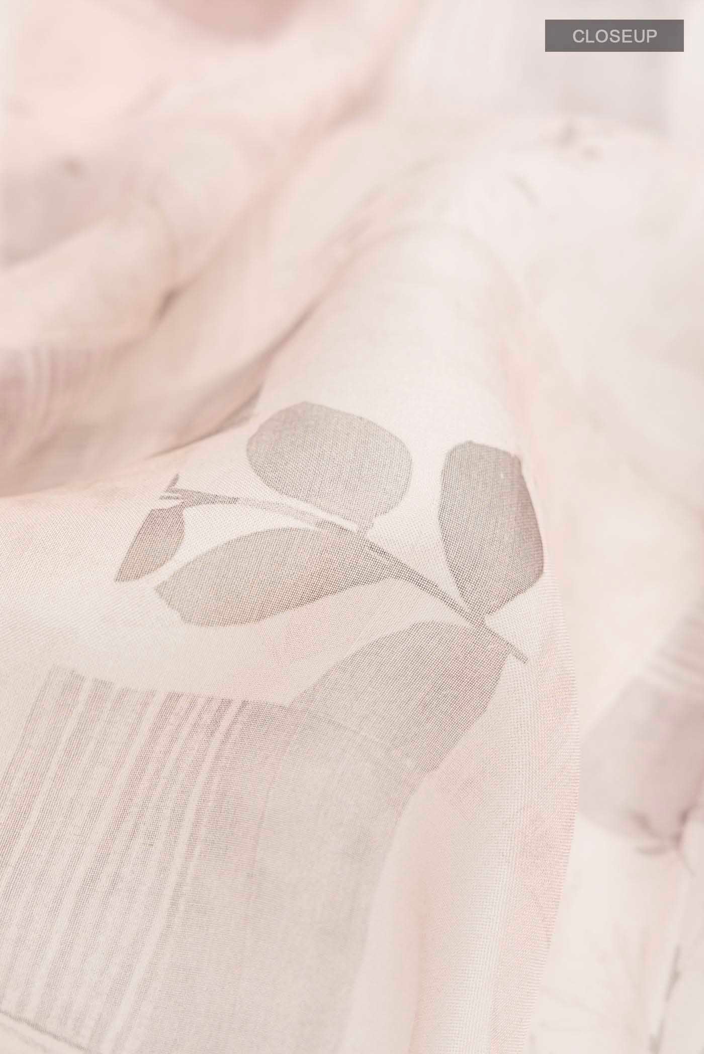 Mauve Organza Silk Saree - Image 2