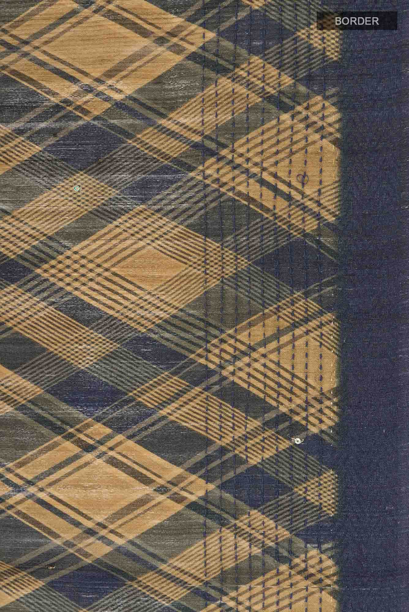Multi Bhagalpuri Tussar Silk Saree - Image 4