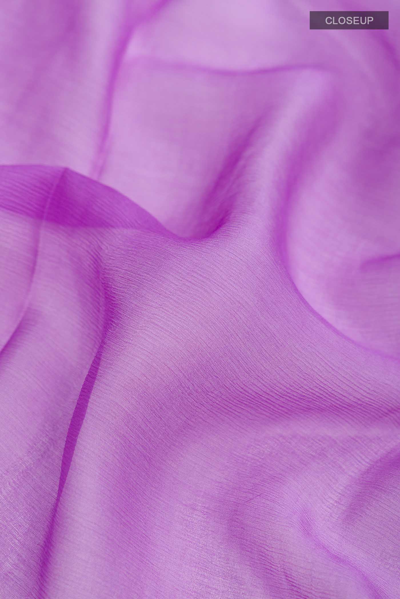 Multi Color Mysore Chiffon Saree - Image 2