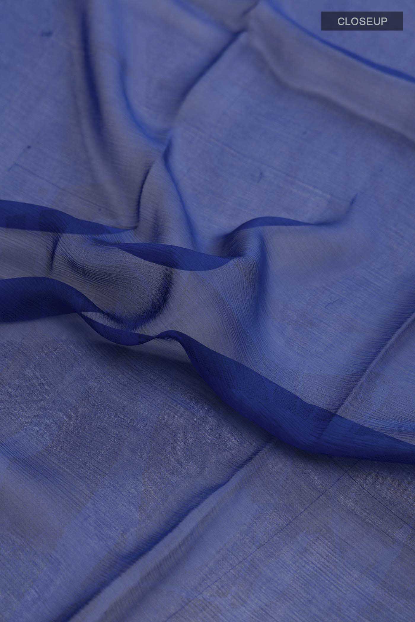 Multi Color Mysore Chiffon Saree - Image 2
