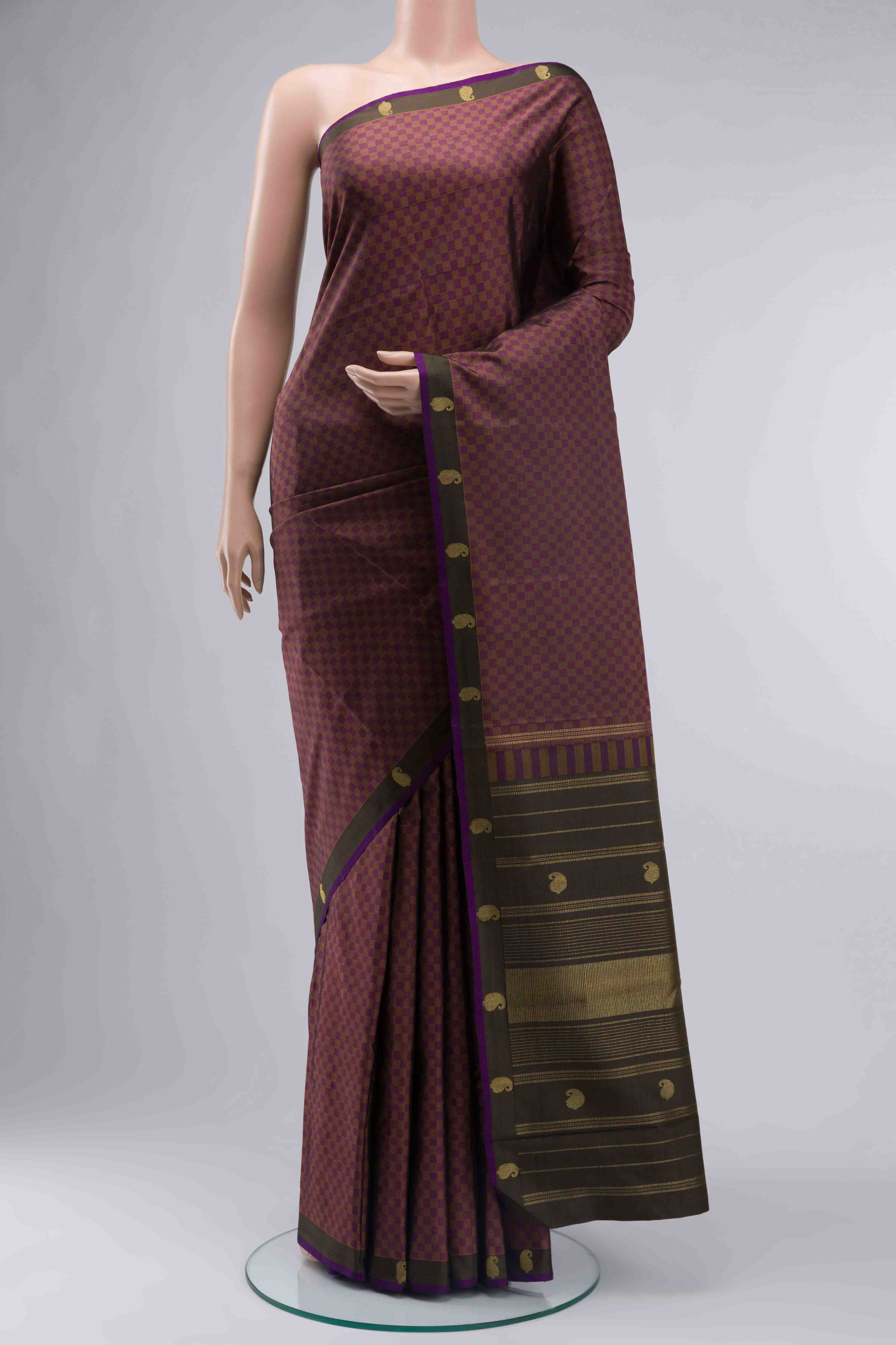Multi Kanjivaram Silk Saree
