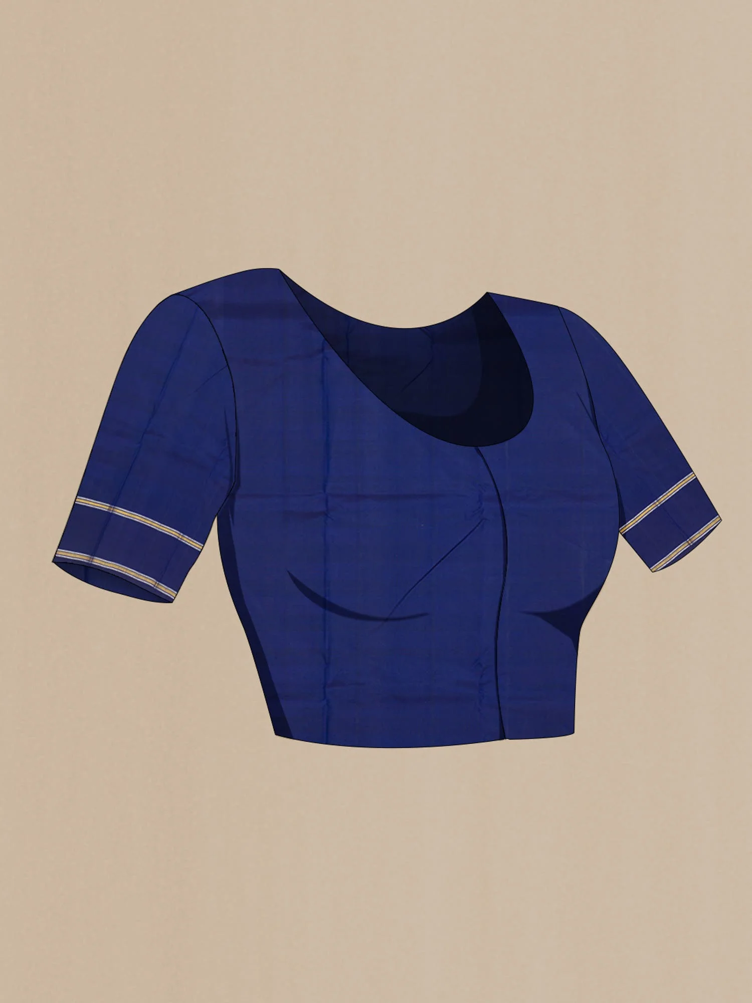 Multi Kanjivaram Silk Saree - Image 6
