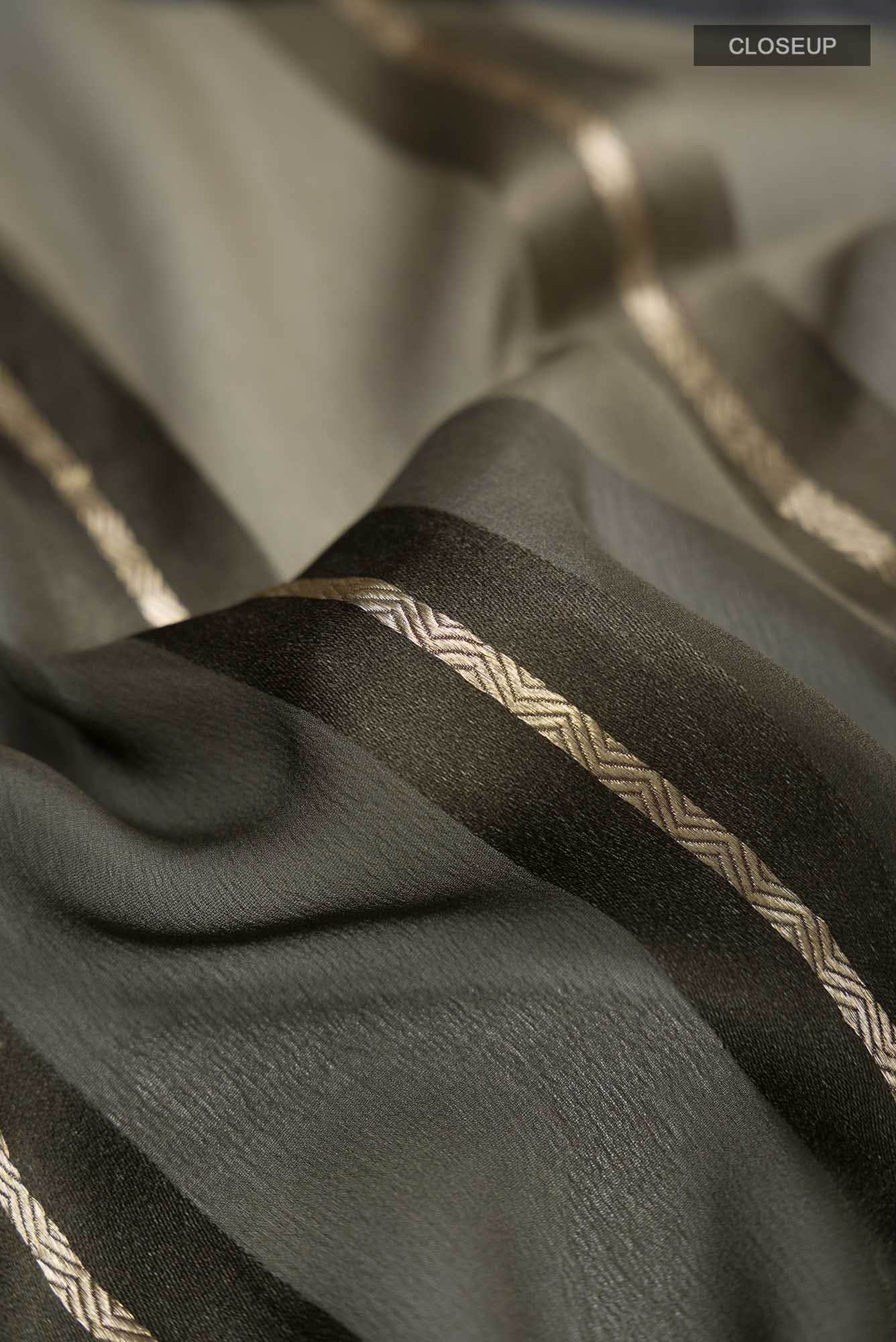 Multi Mysore Georgette Saree - Image 3