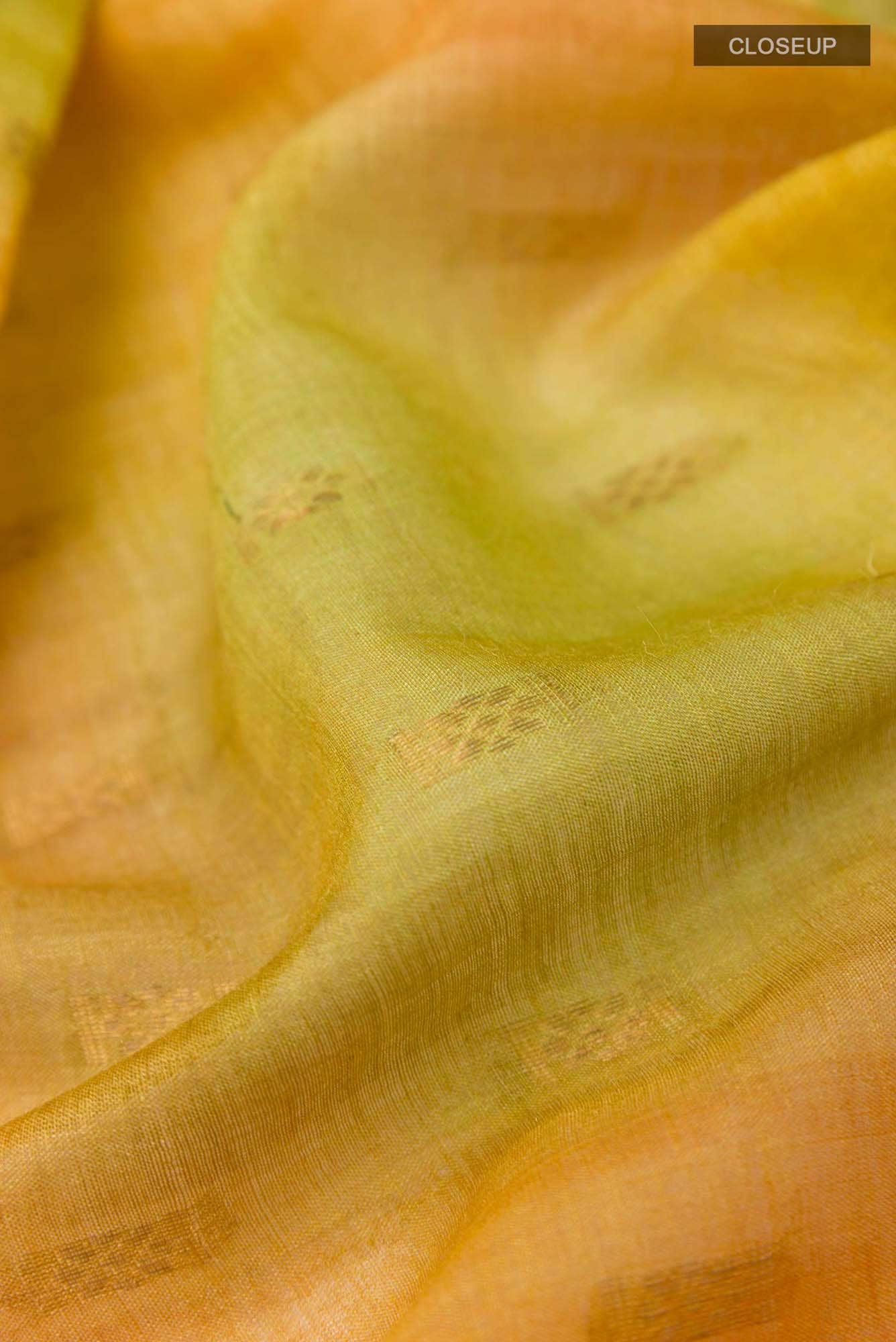 Multi Tussar Saree - Image 3