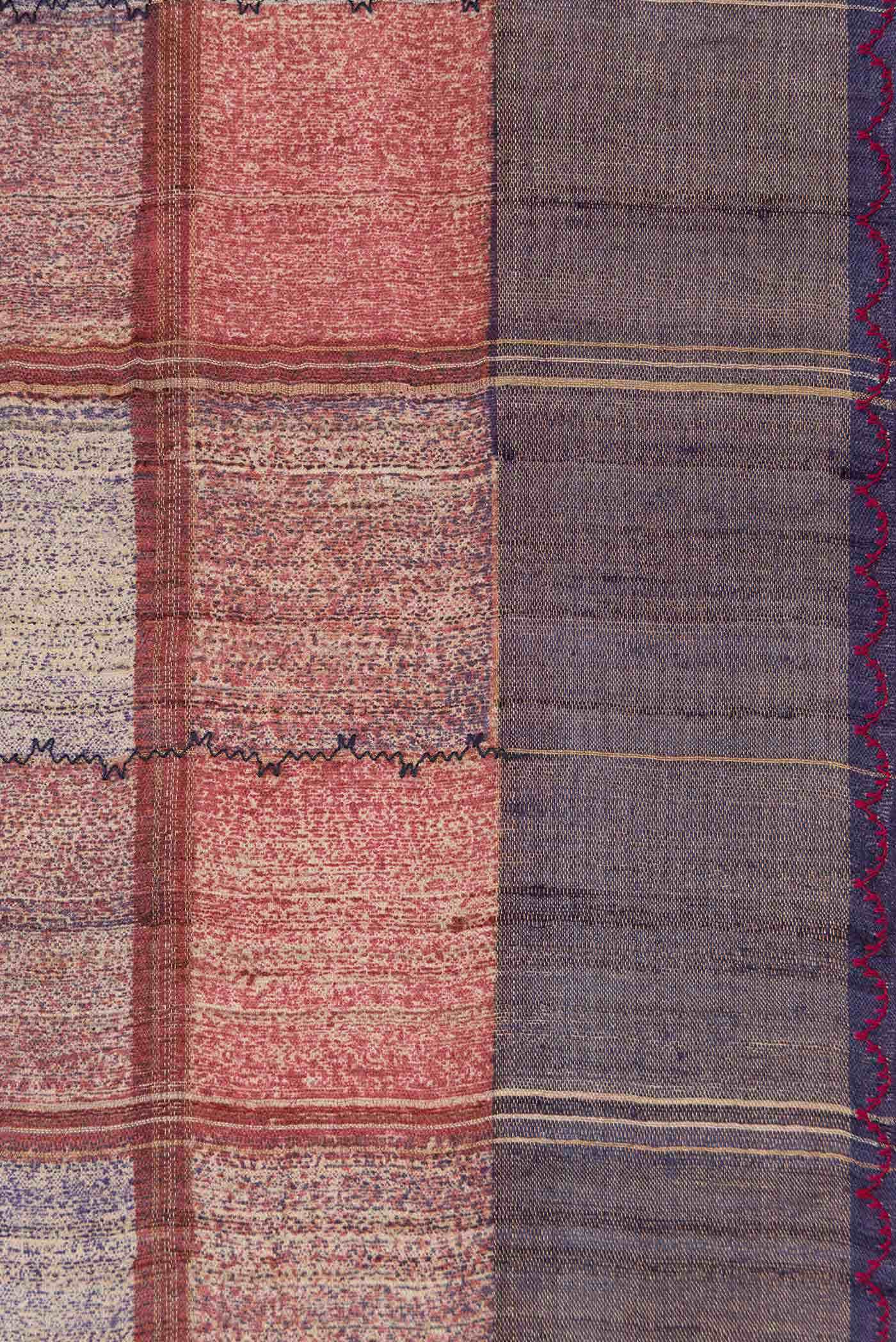 Multi Tussar Silk Saree - Image 3