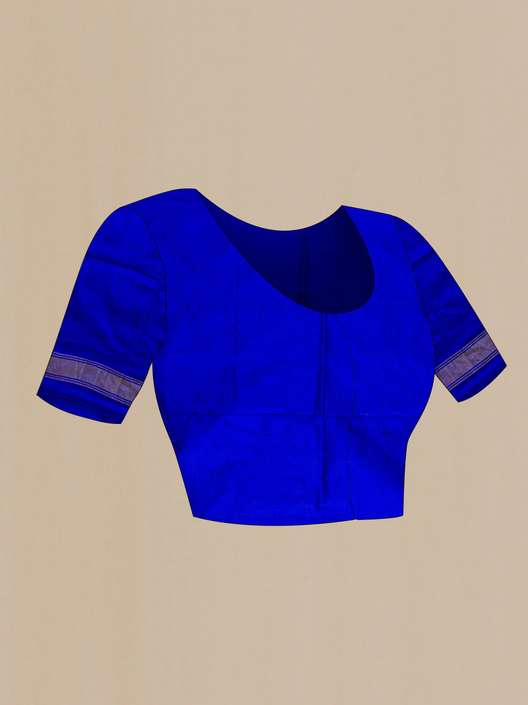Mustard Pochampally Silk Saree - Image 4