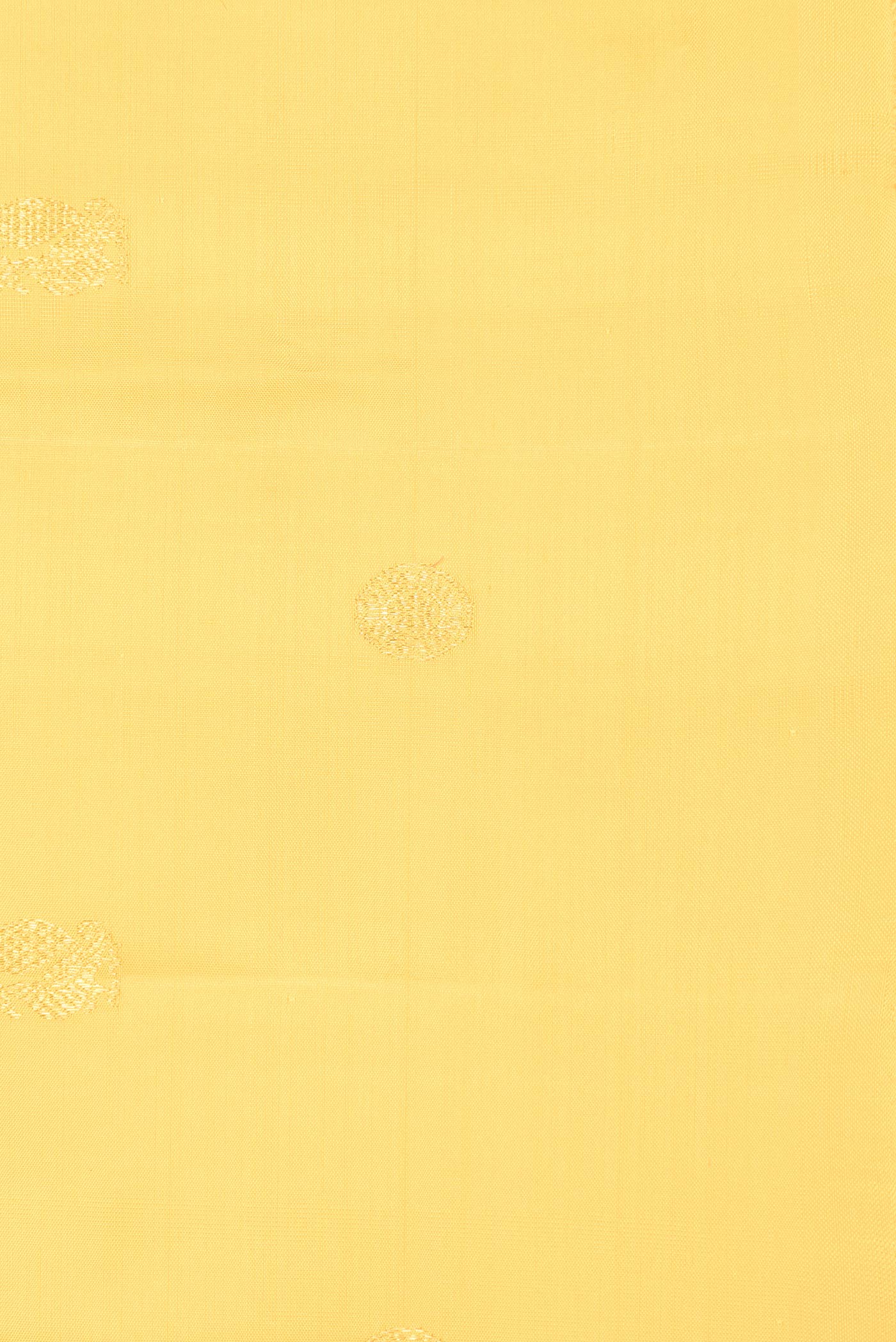 Mustard Dual Tone Kanchipuram Saree - Image 3