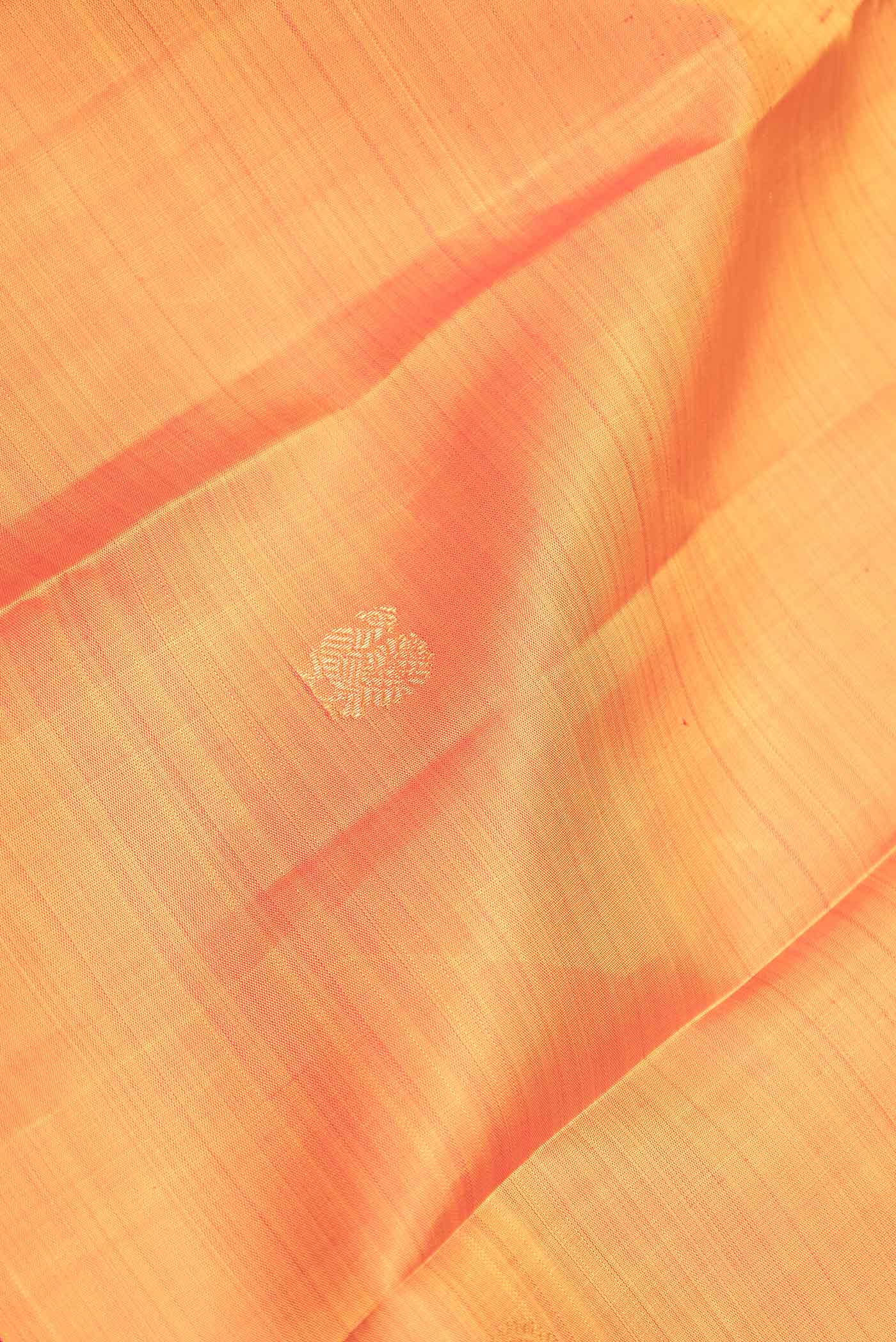 Mustard Dual Tone Kanjivaram Saree - Image 2