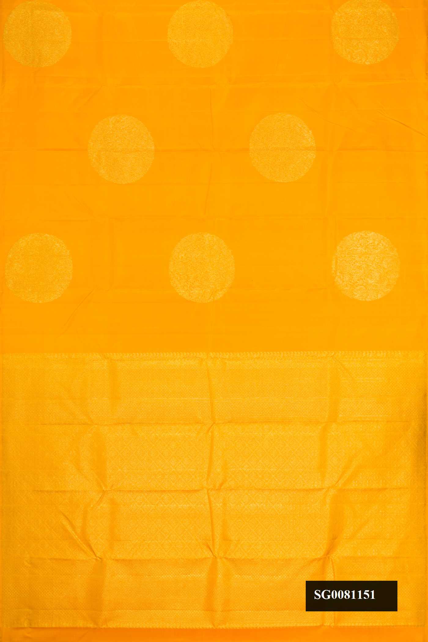 Mustard Dual Tone Kanchipuram Silk Saree