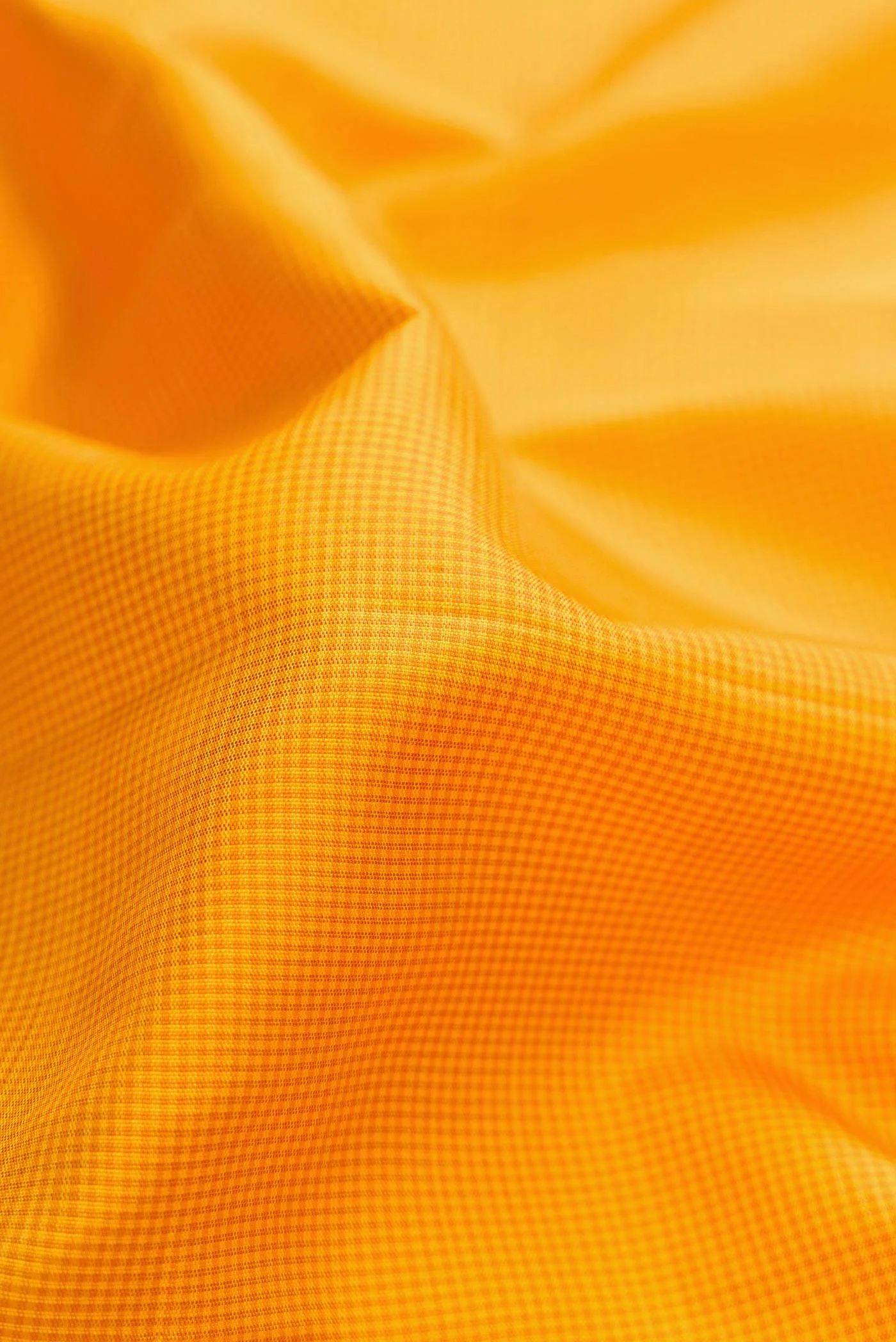 Mustard Dual Tone Kanjivaram Silk Saree - Image 2