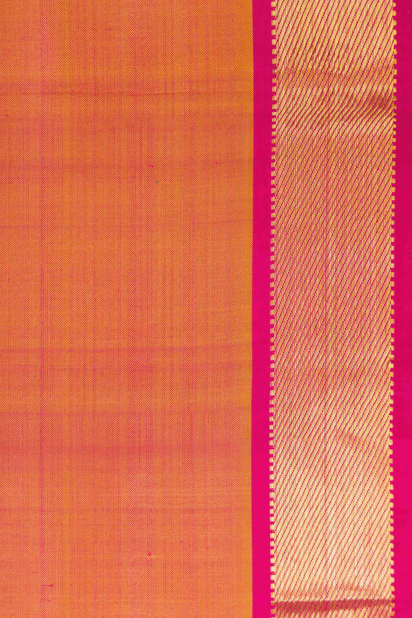 Pink Kanjivaram Silk Saree - Image 3