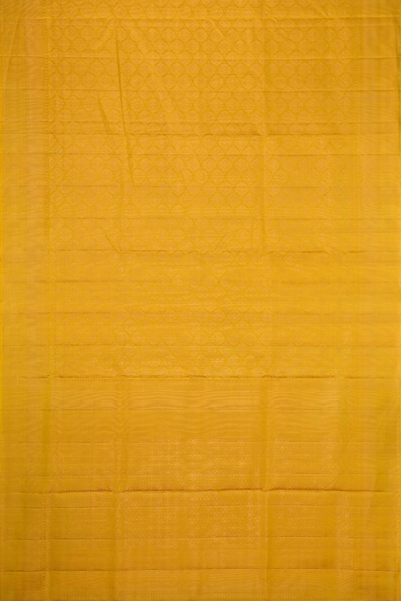 Mustard Dual Tone Soft Silk Saree - Image 6