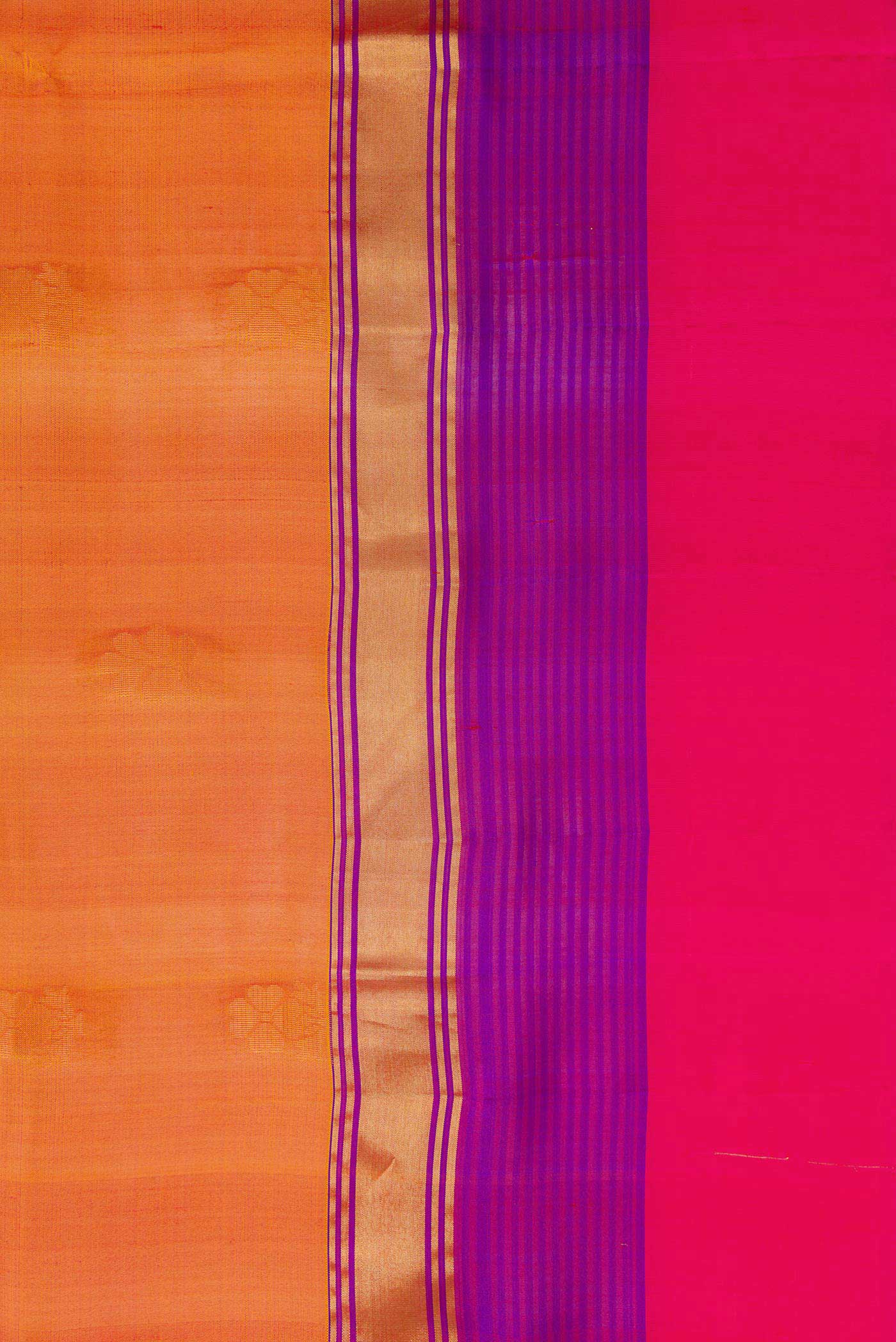 Mustard Soft Silk Saree - Image 3