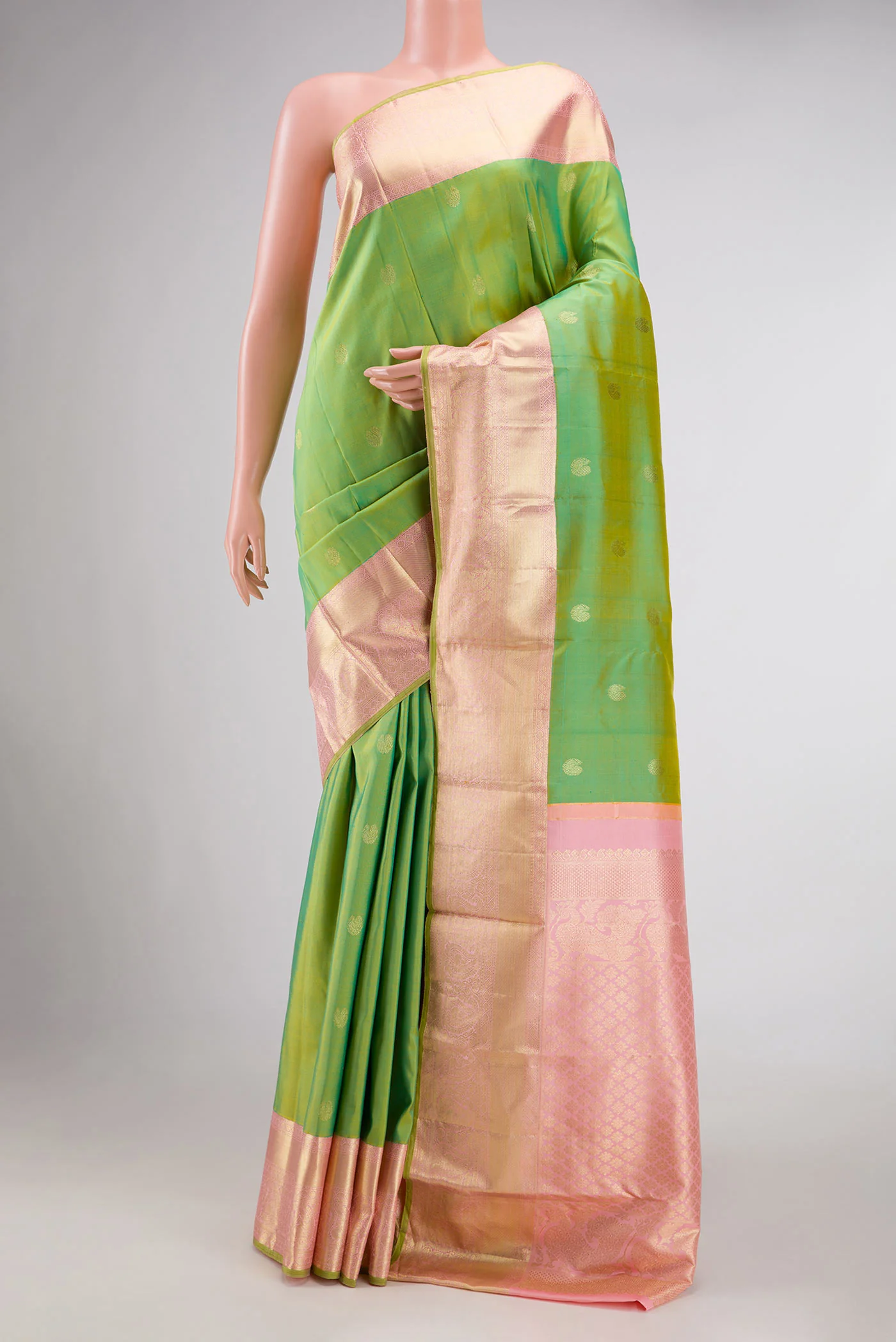 Green Kanjivaram Silk Saree