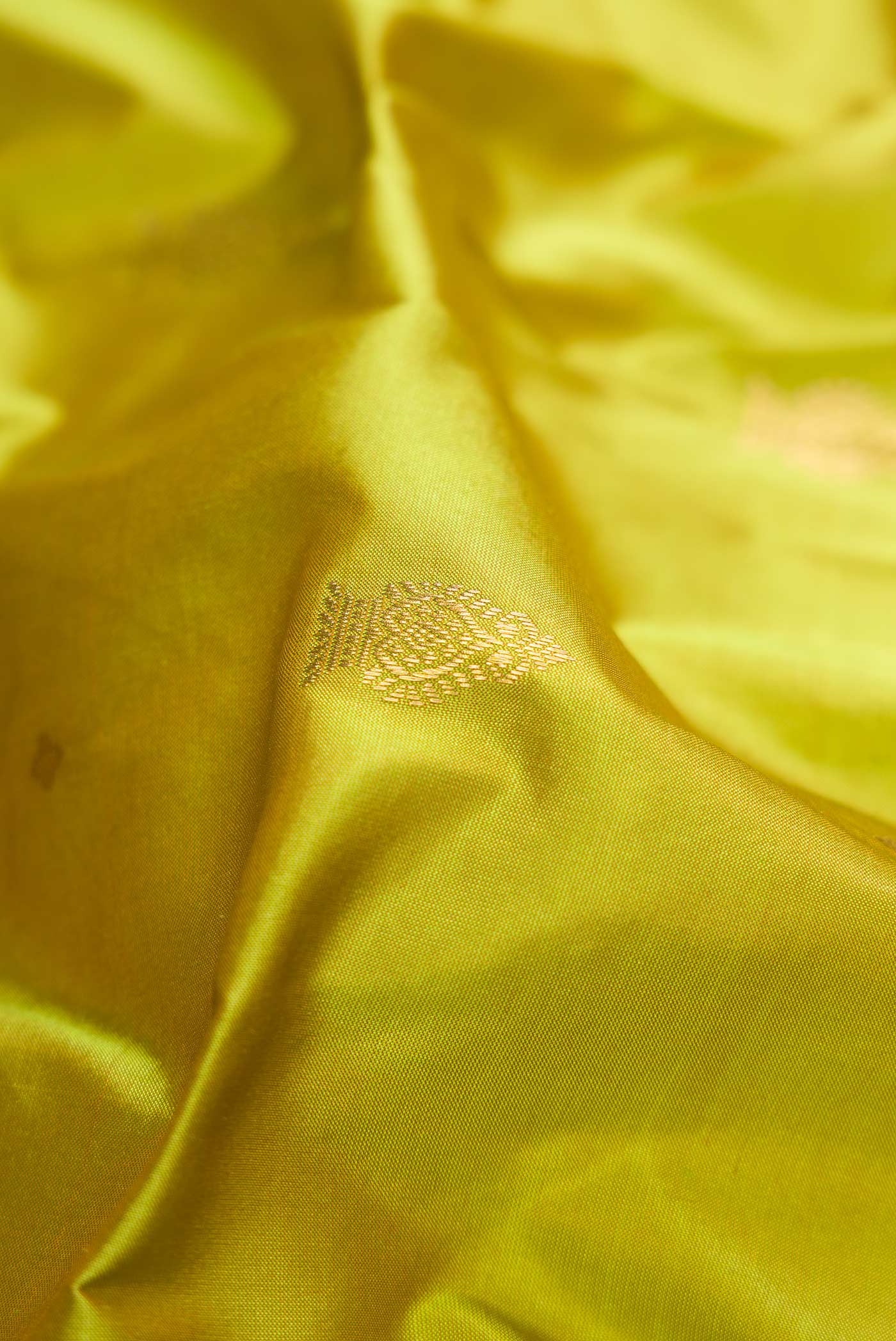 Green Bangalore Silk Saree - Image 2