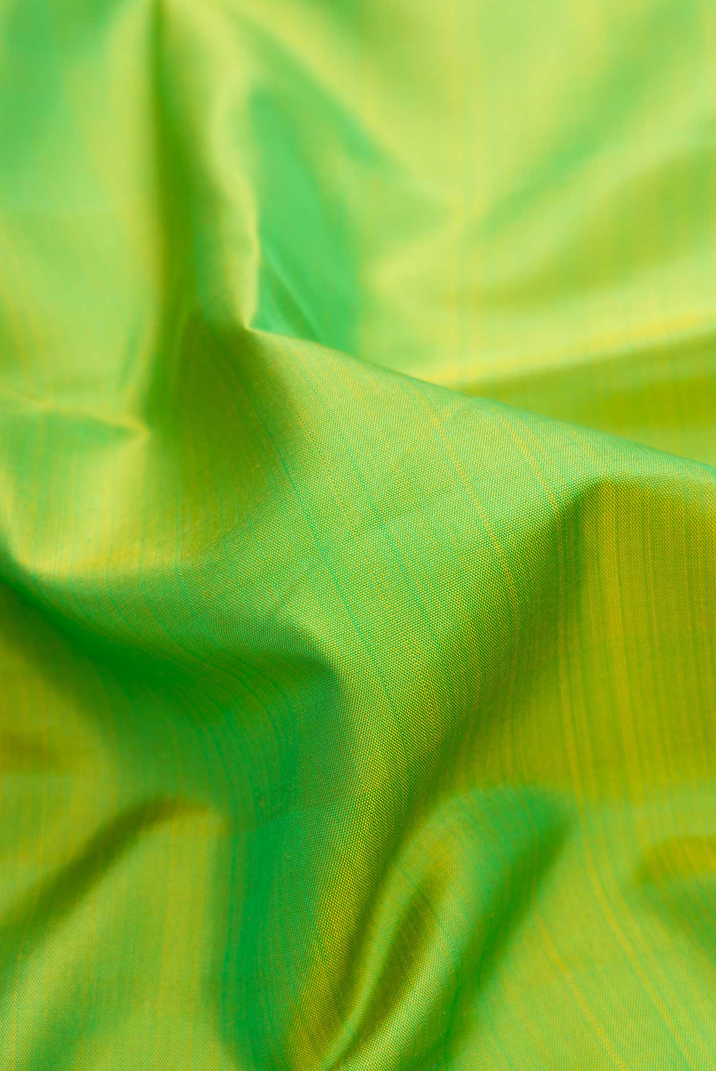 Parrot Green Kanjivaram Silk Saree - Image 2
