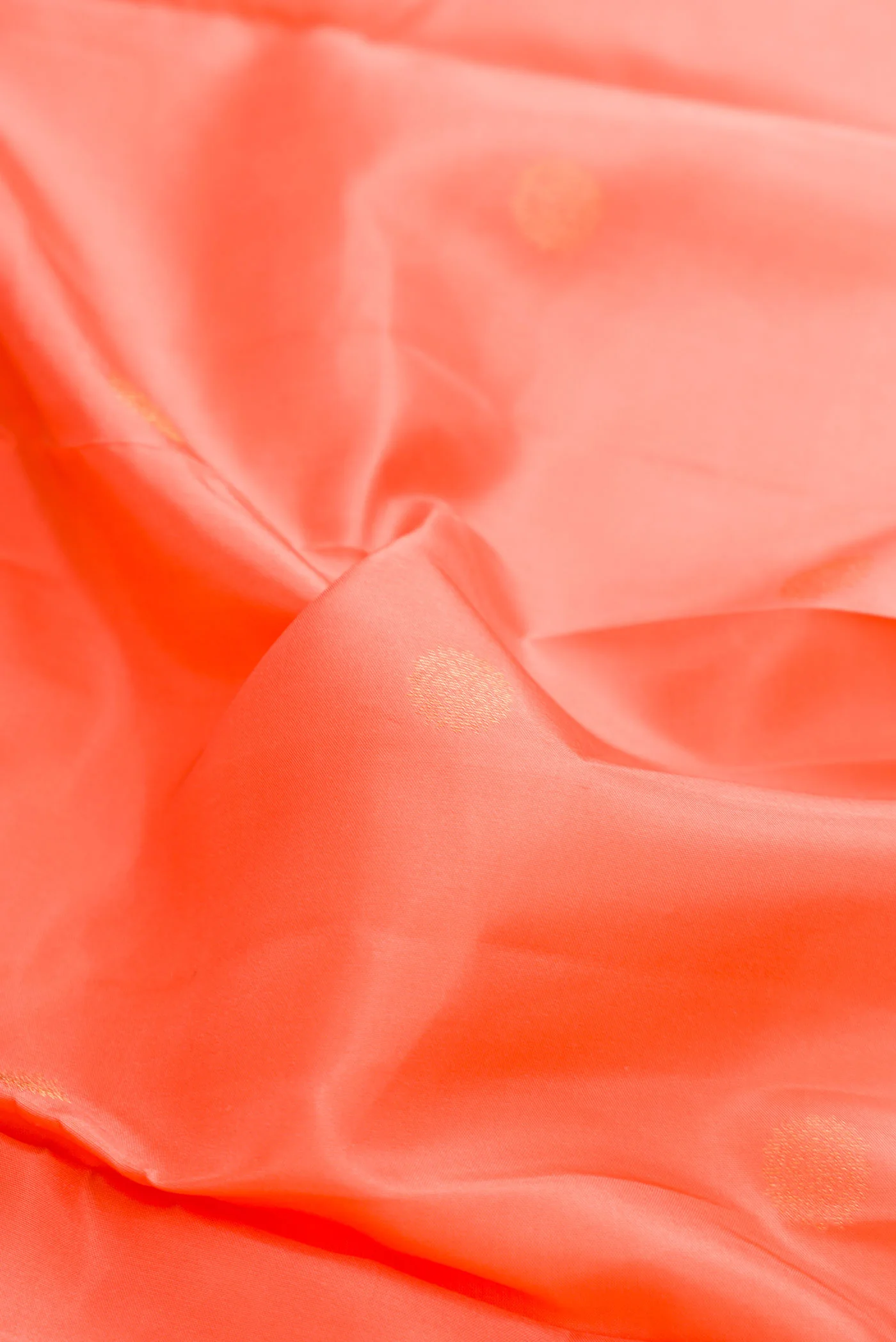 Orange Kanjivaram Silk Saree - Image 2