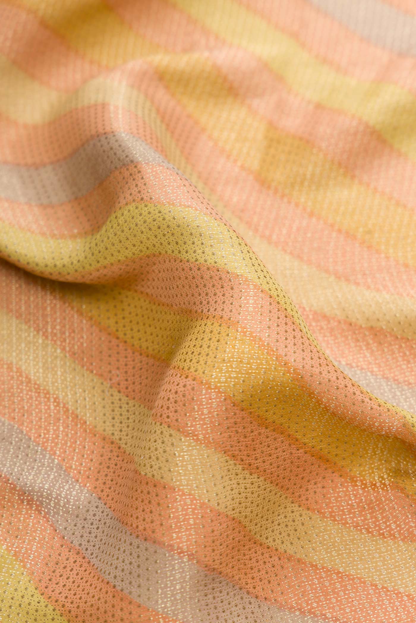 Multi Color Banarasi Georgette Saree - Image 2