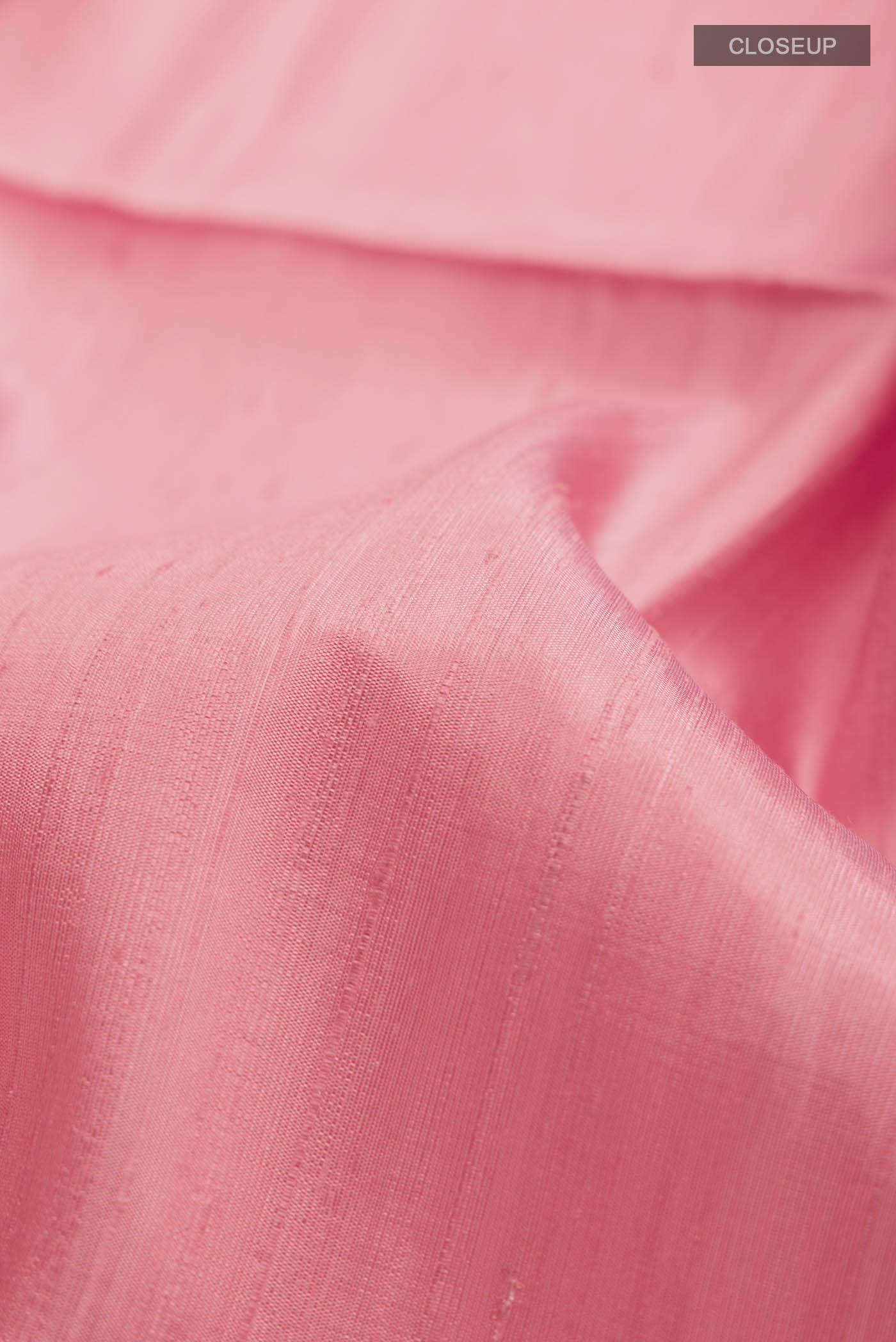 Peach Raw Silk Saree - Image 2