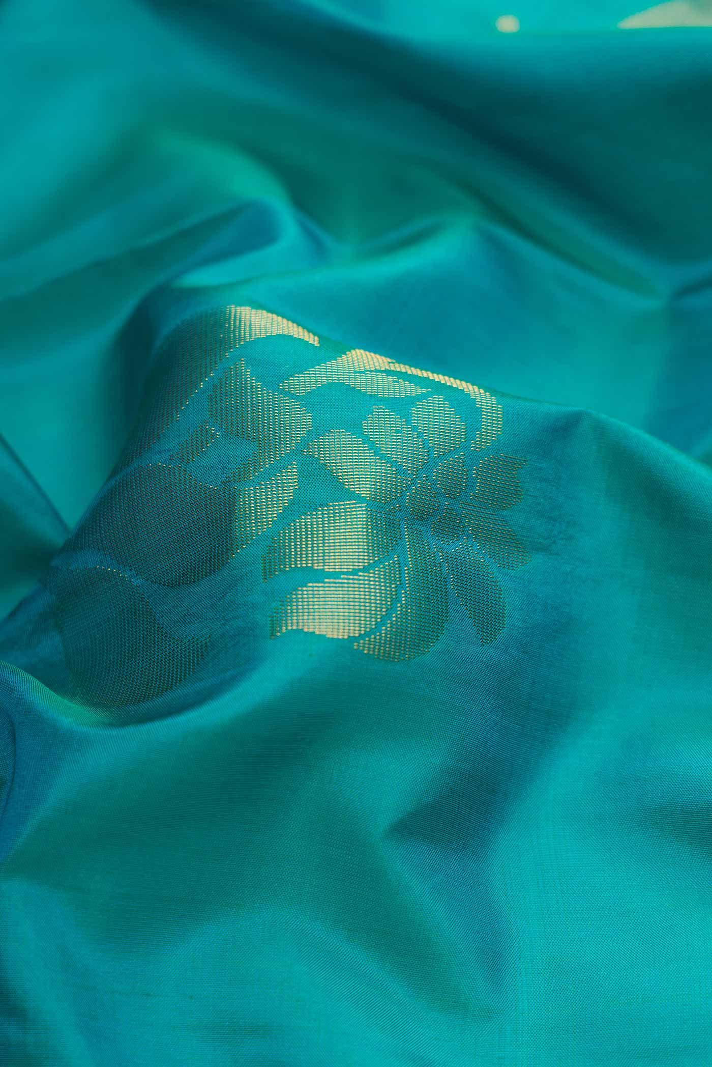 Blue Soft Silk Saree - Image 2